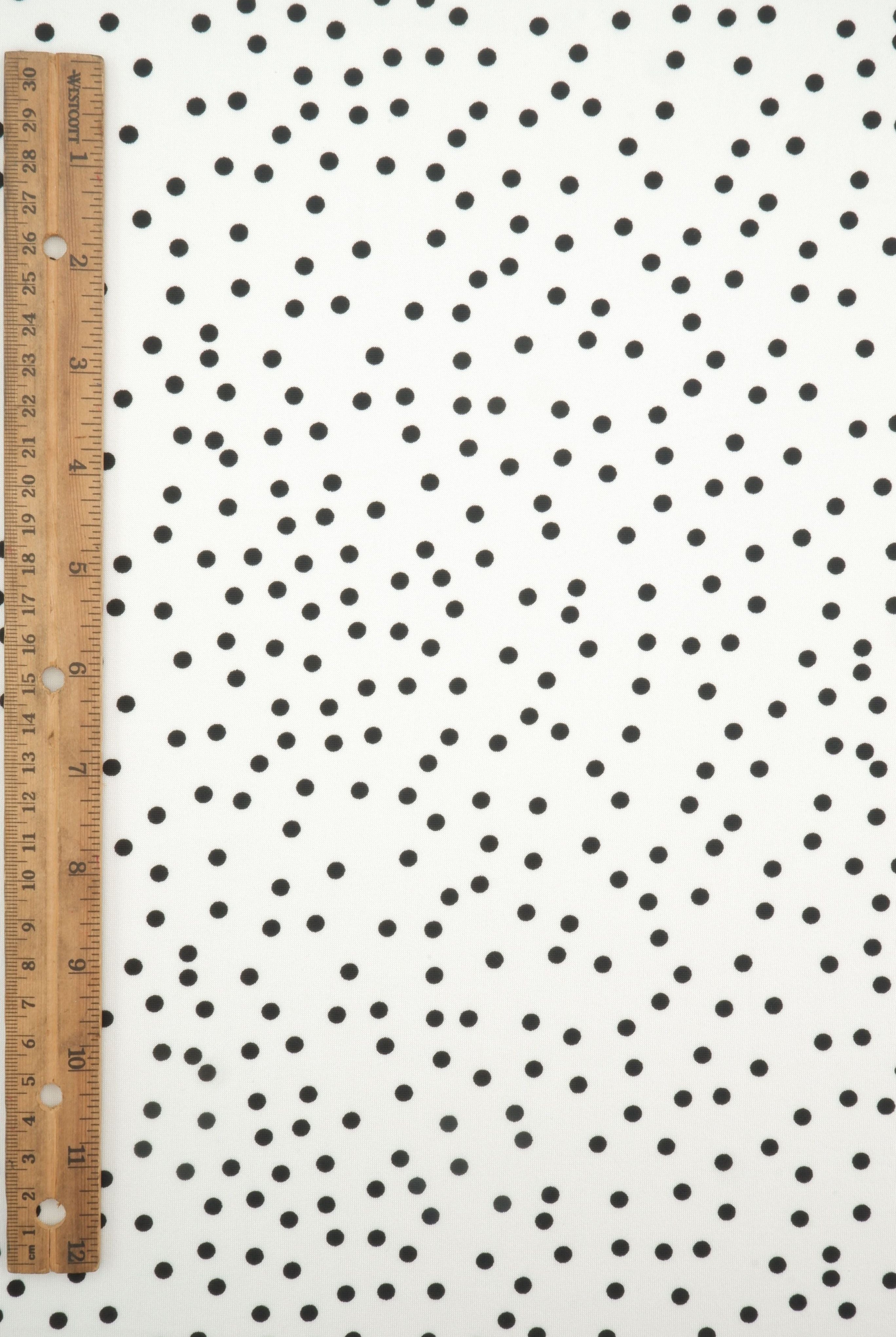 DTY Micro Polka Dot Print Knit Fabric KNT4498-DU1952