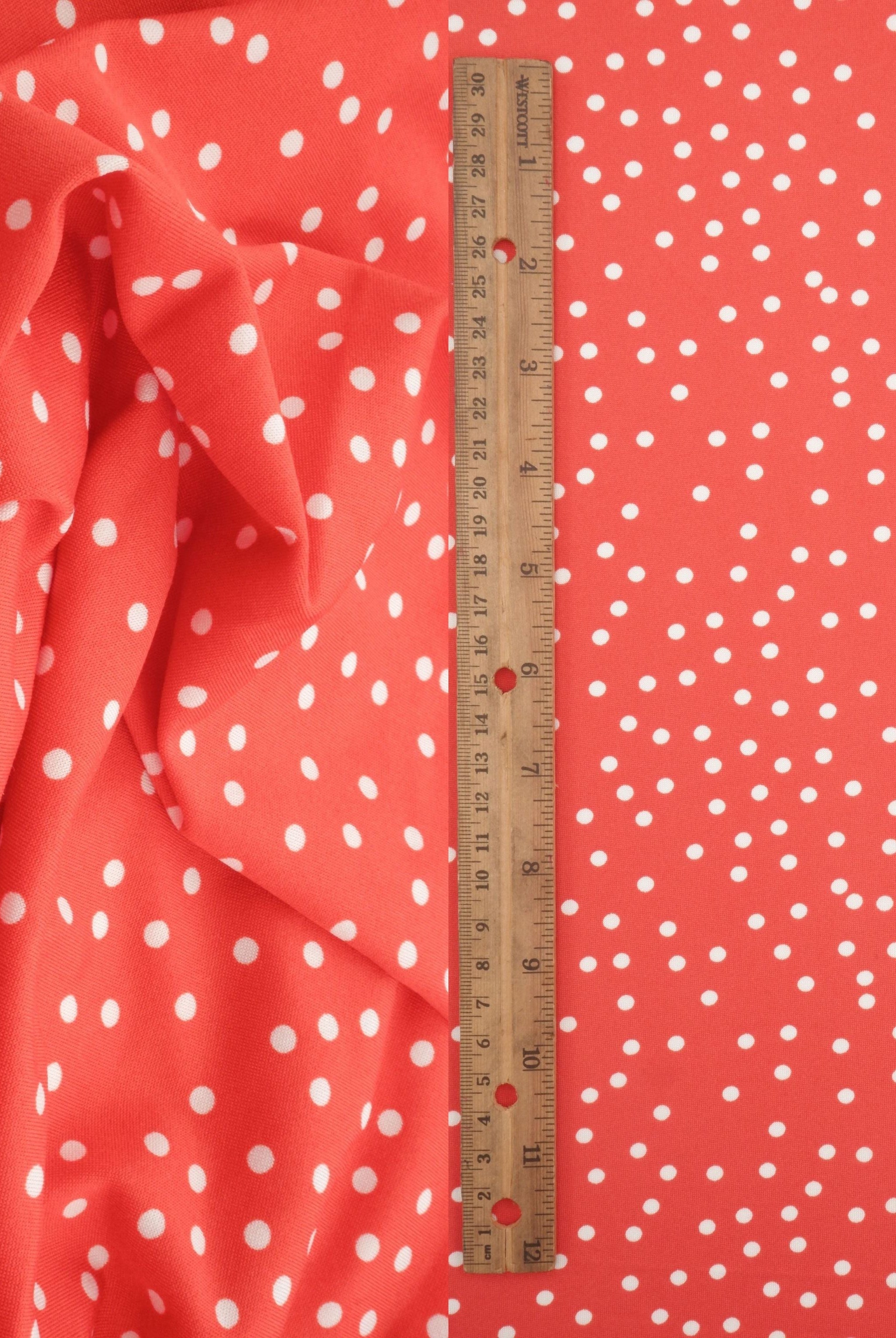DTY Micro Polka Dot Print Knit Fabric KNT4498-DU1952