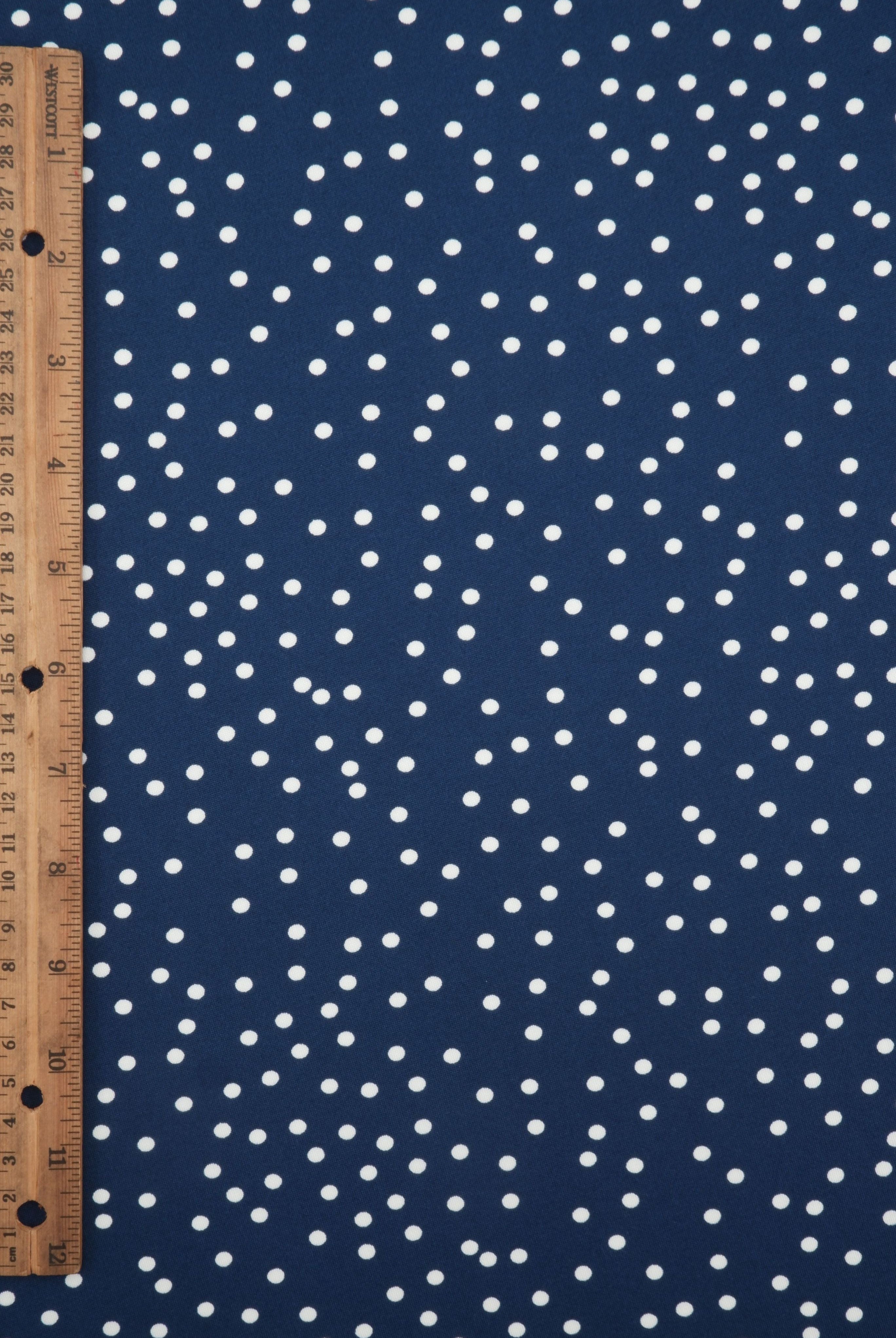 DTY Micro Polka Dot Print Knit Fabric KNT4498-DU1952