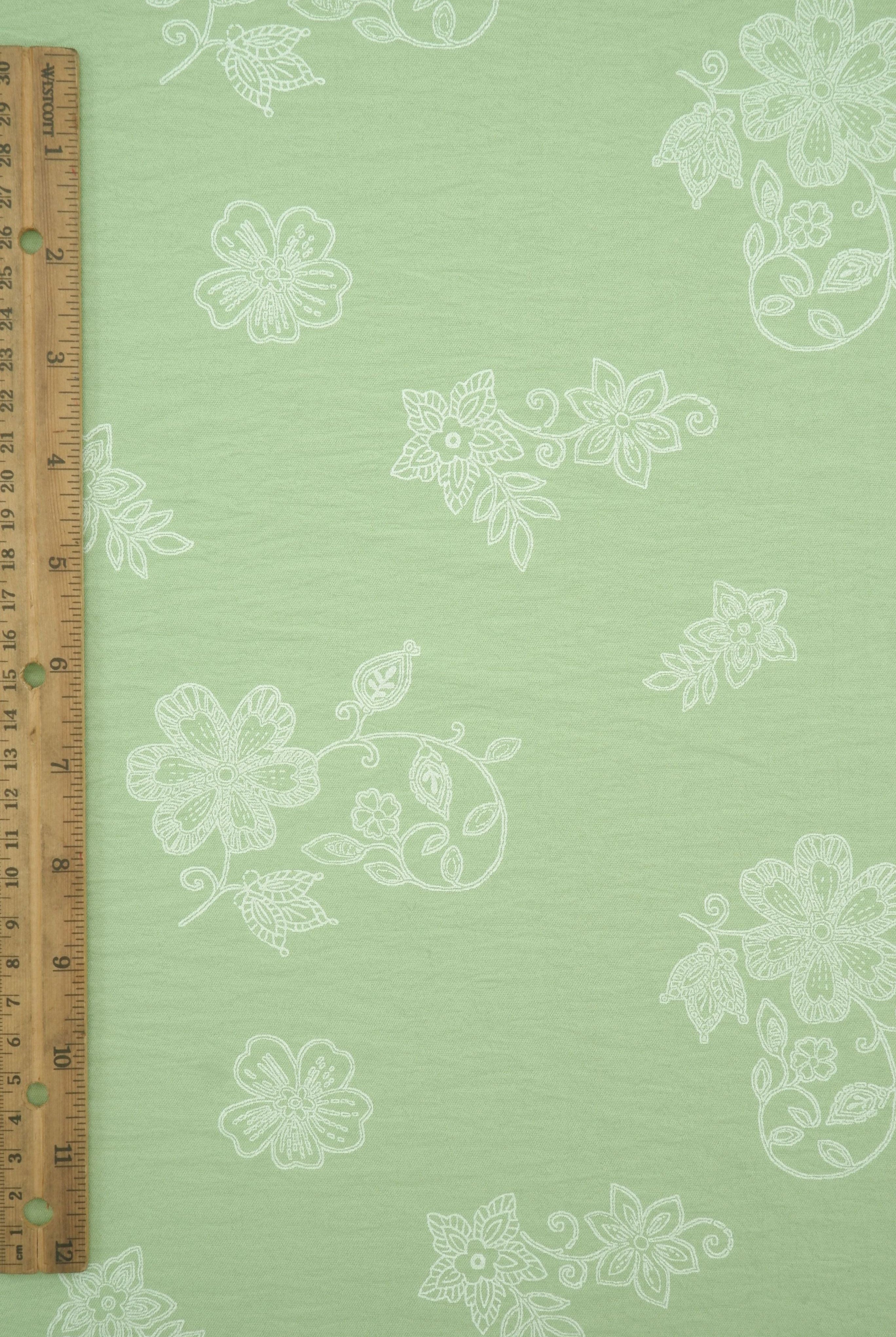 Flower Puff Print Airflow Woven CEYP-MS11597