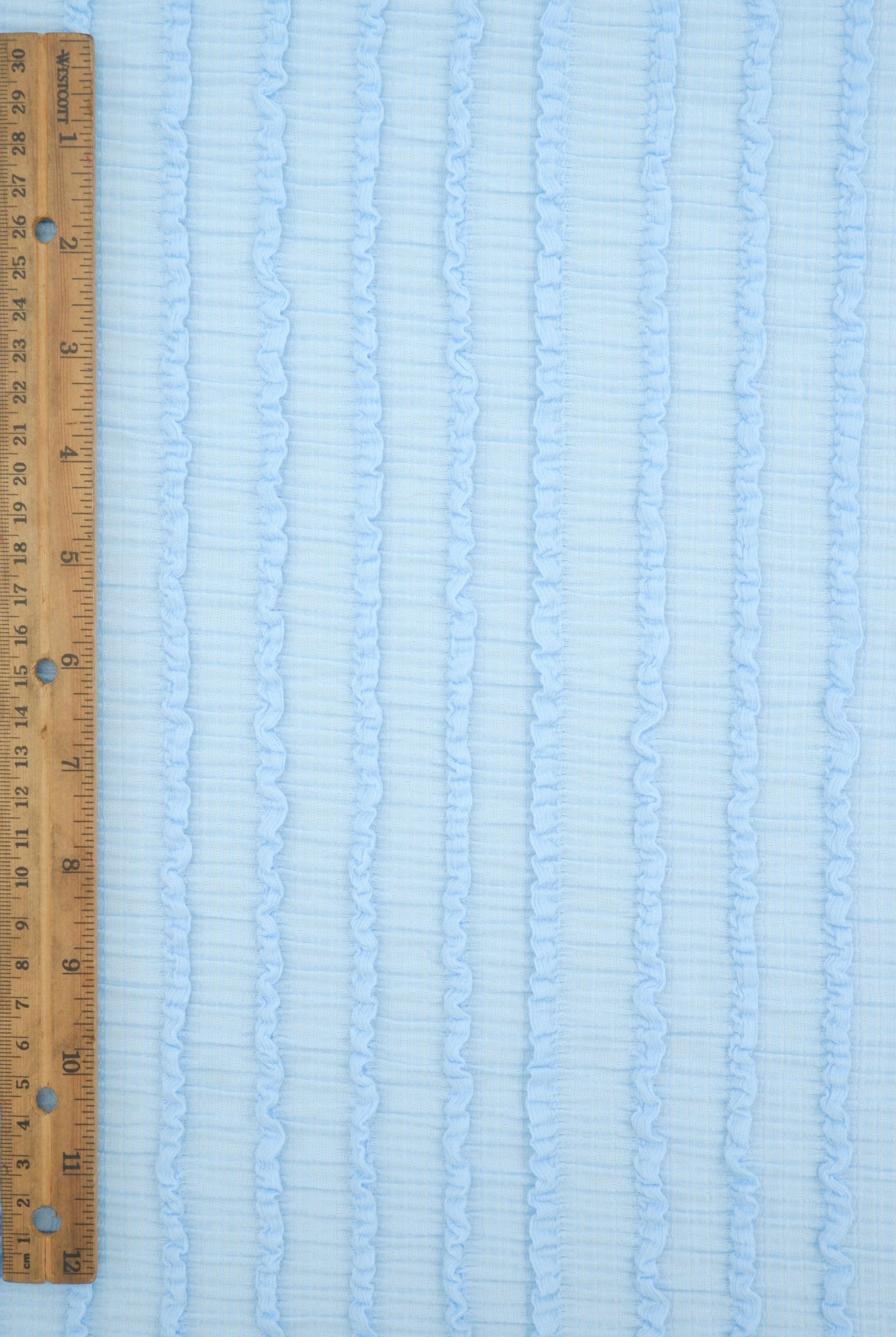 Cloud Crinkle Jacquard Knit Fabric KNT4668