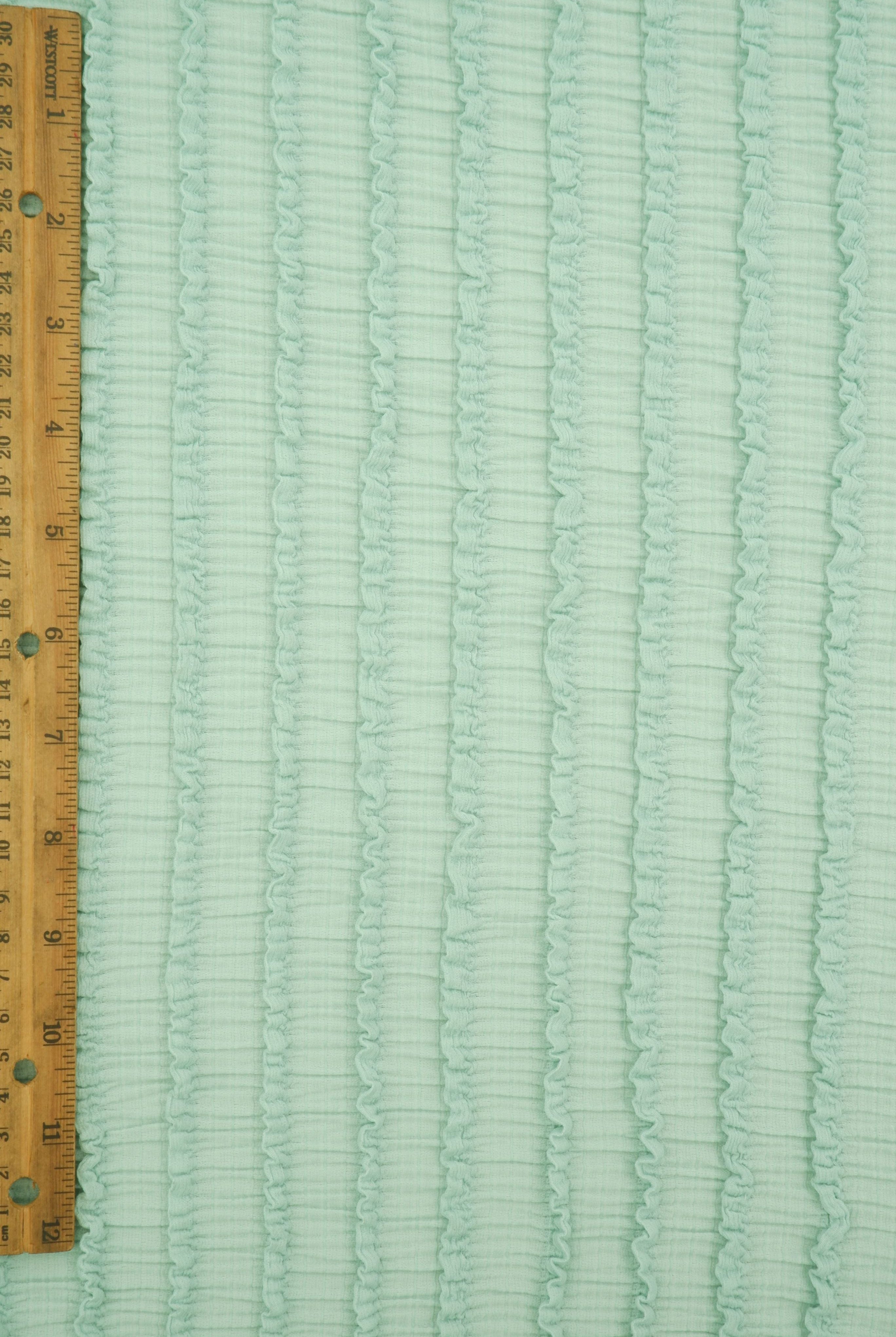 Cloud Crinkle Jacquard Knit Fabric KNT4668
