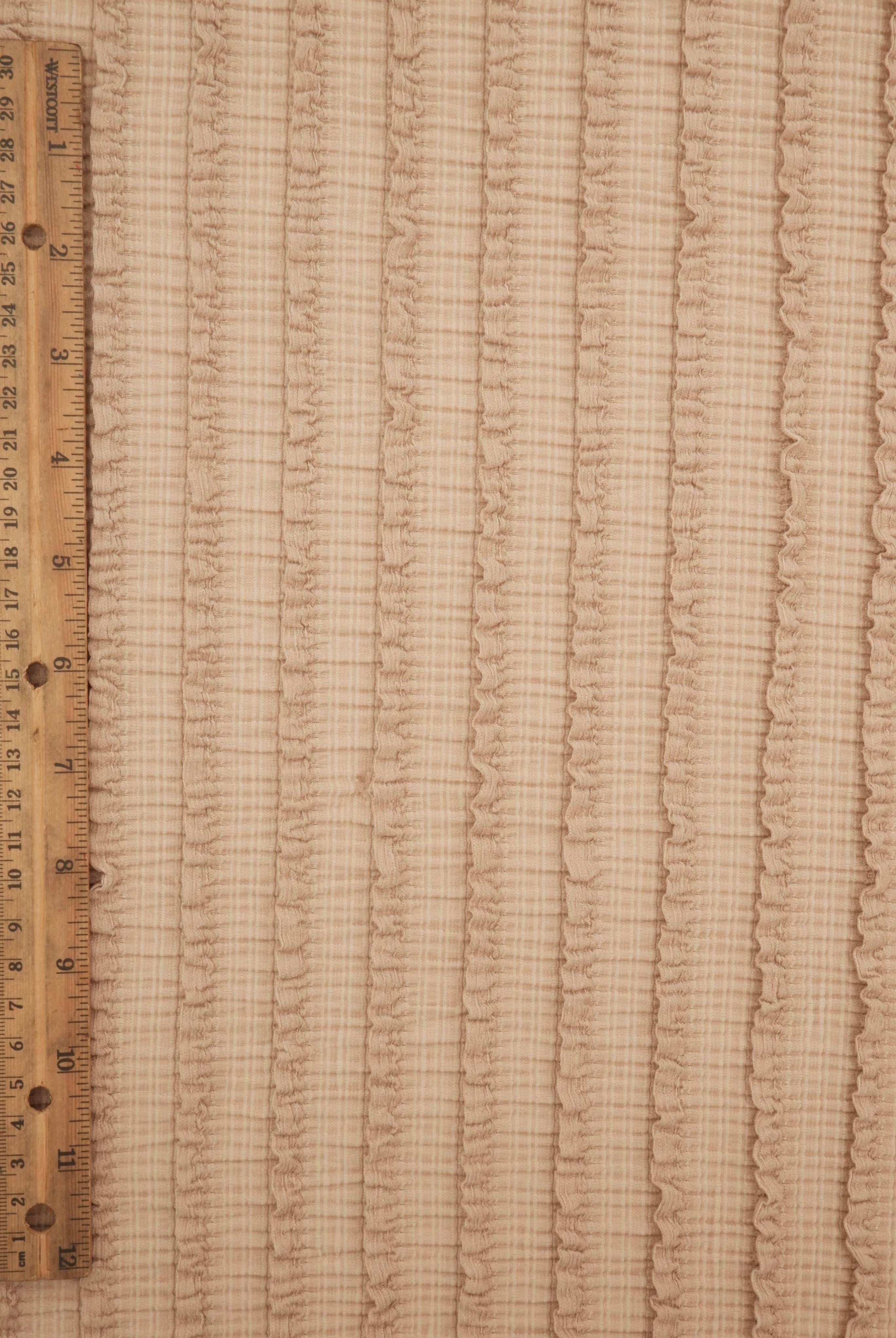 Cloud Crinkle Jacquard Knit Fabric KNT4668