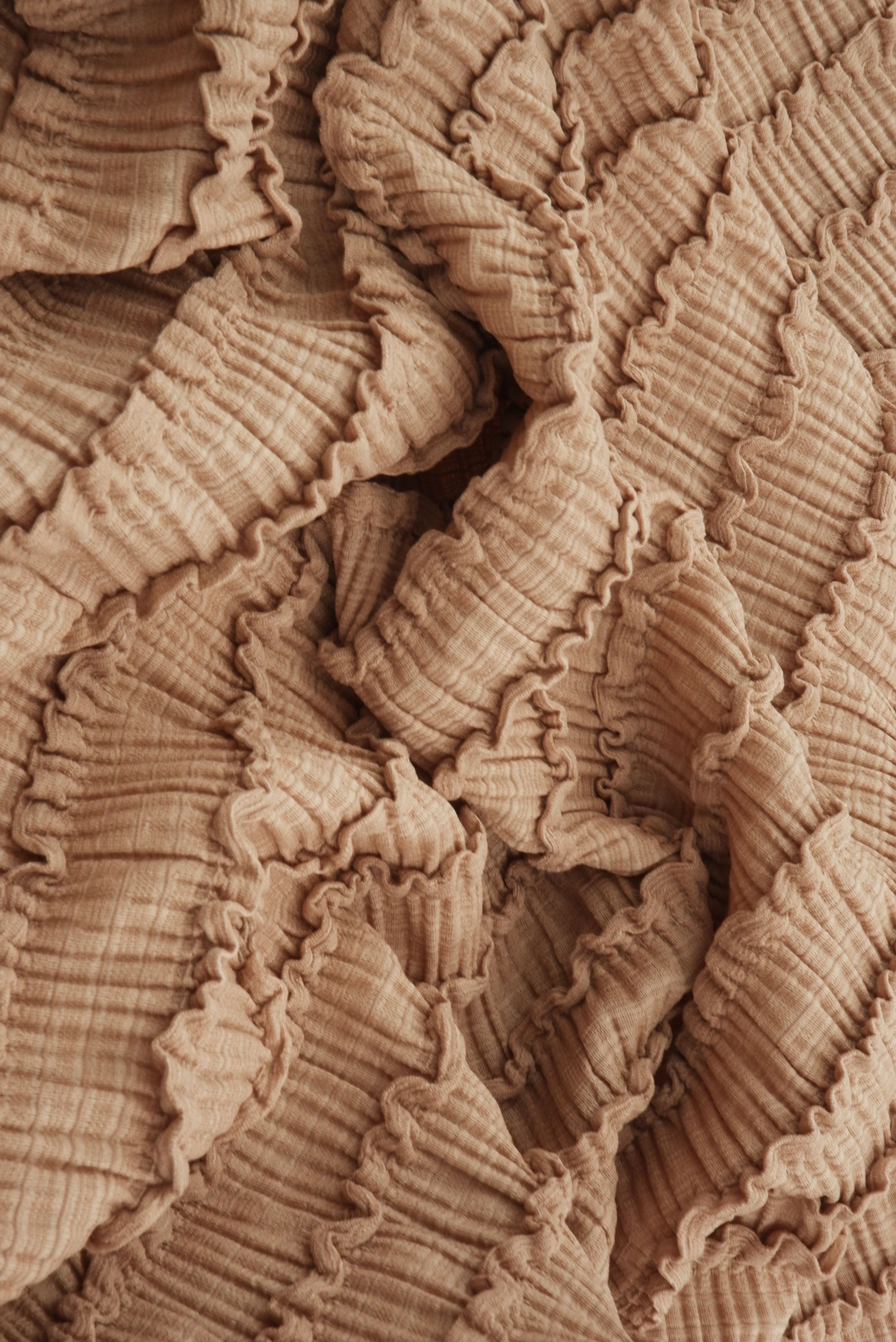 Cloud Crinkle Jacquard Knit Fabric KNT4668