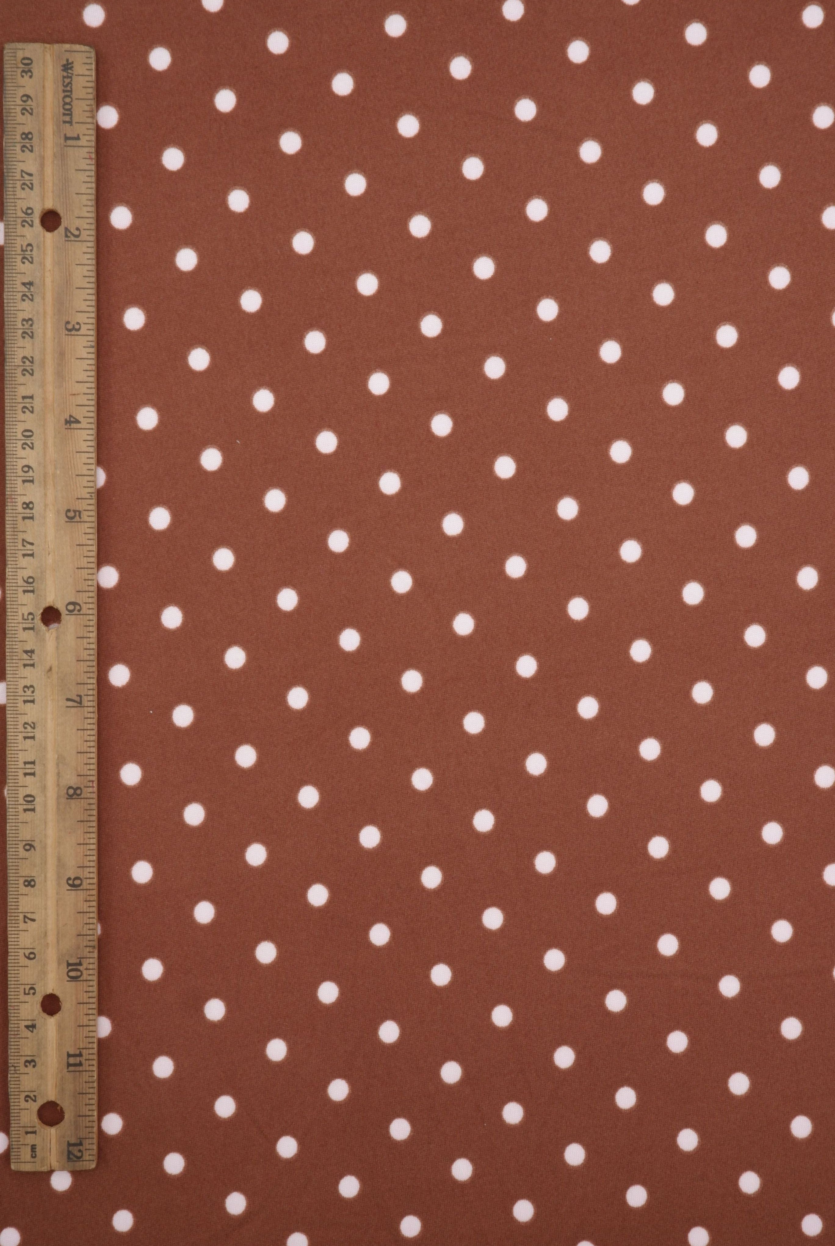 DTY Brushed Polka Dot Digital Print Knit KNT4520-MS11654