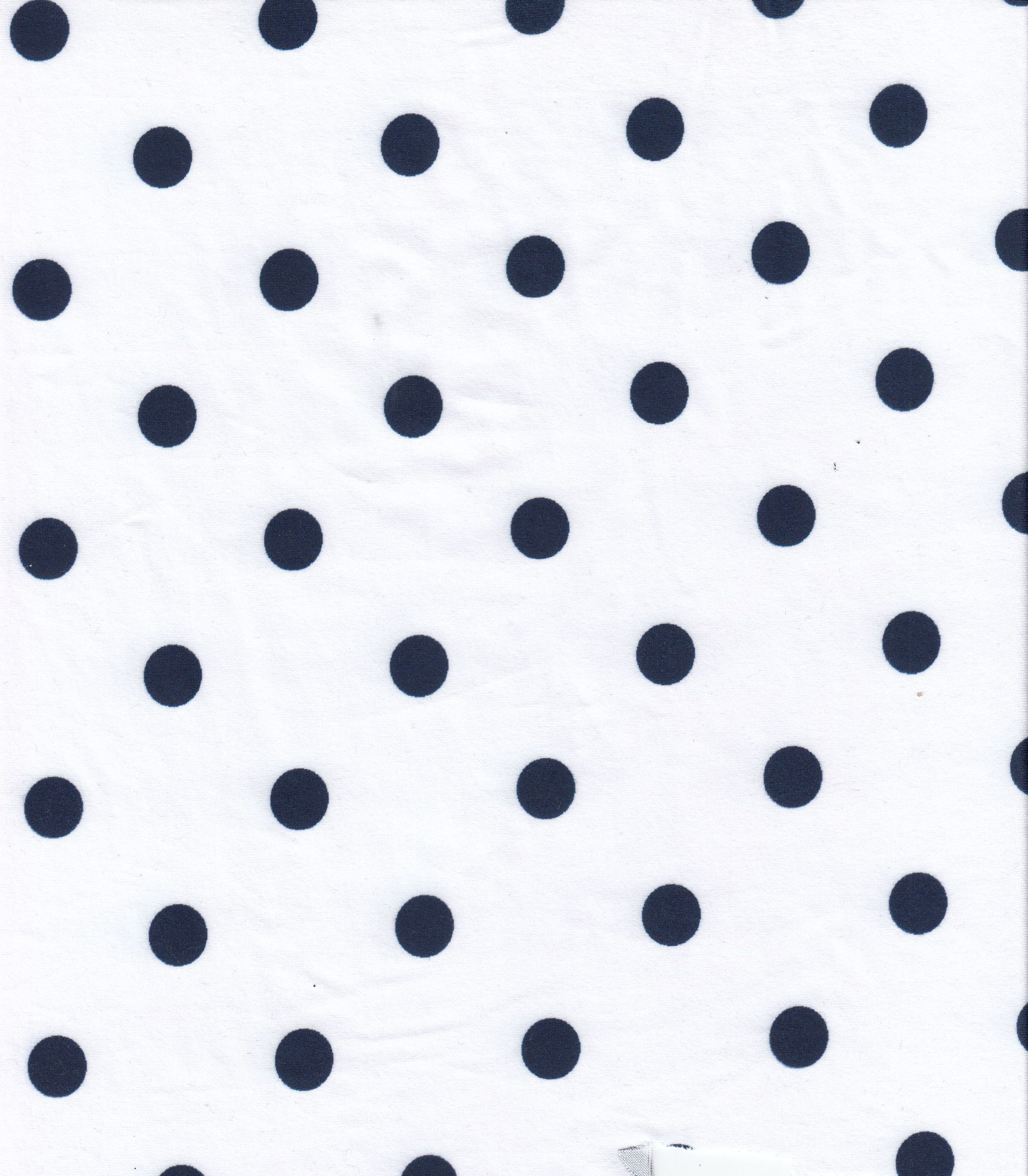 KNT4520-SE90548 IVORY/NAVY BIKER SHORTS BLOUSE BODYSUIT CAMI DOT DRESS DTY BRUSHED KNIT LOUNGEWEAR PANTS POLYESTER PRINT SKIRTS SPANDEX STRETCH T-SHIRT TOPS TUNICS