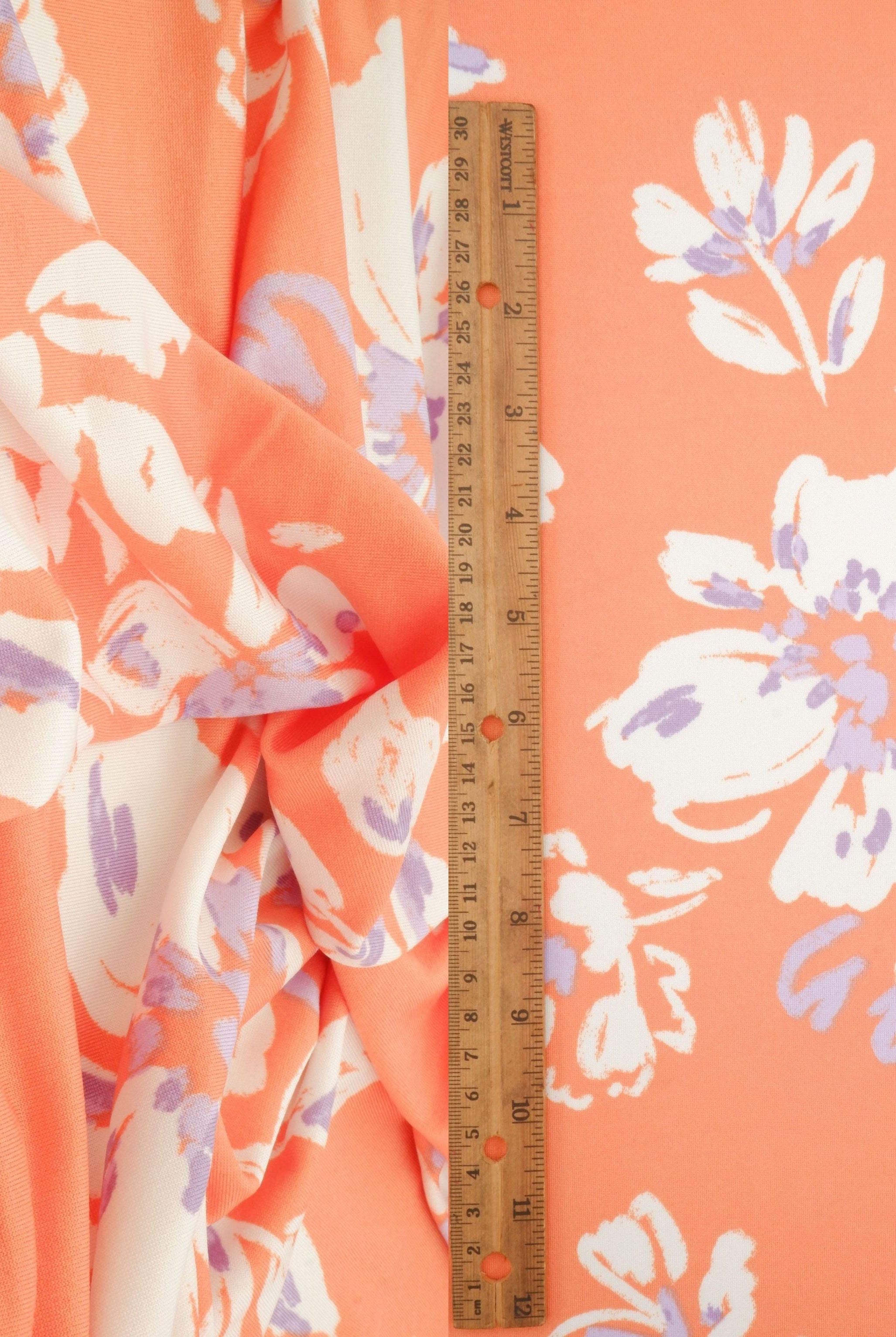 DTY Floral Knit Fabric KNT4498-MS11520