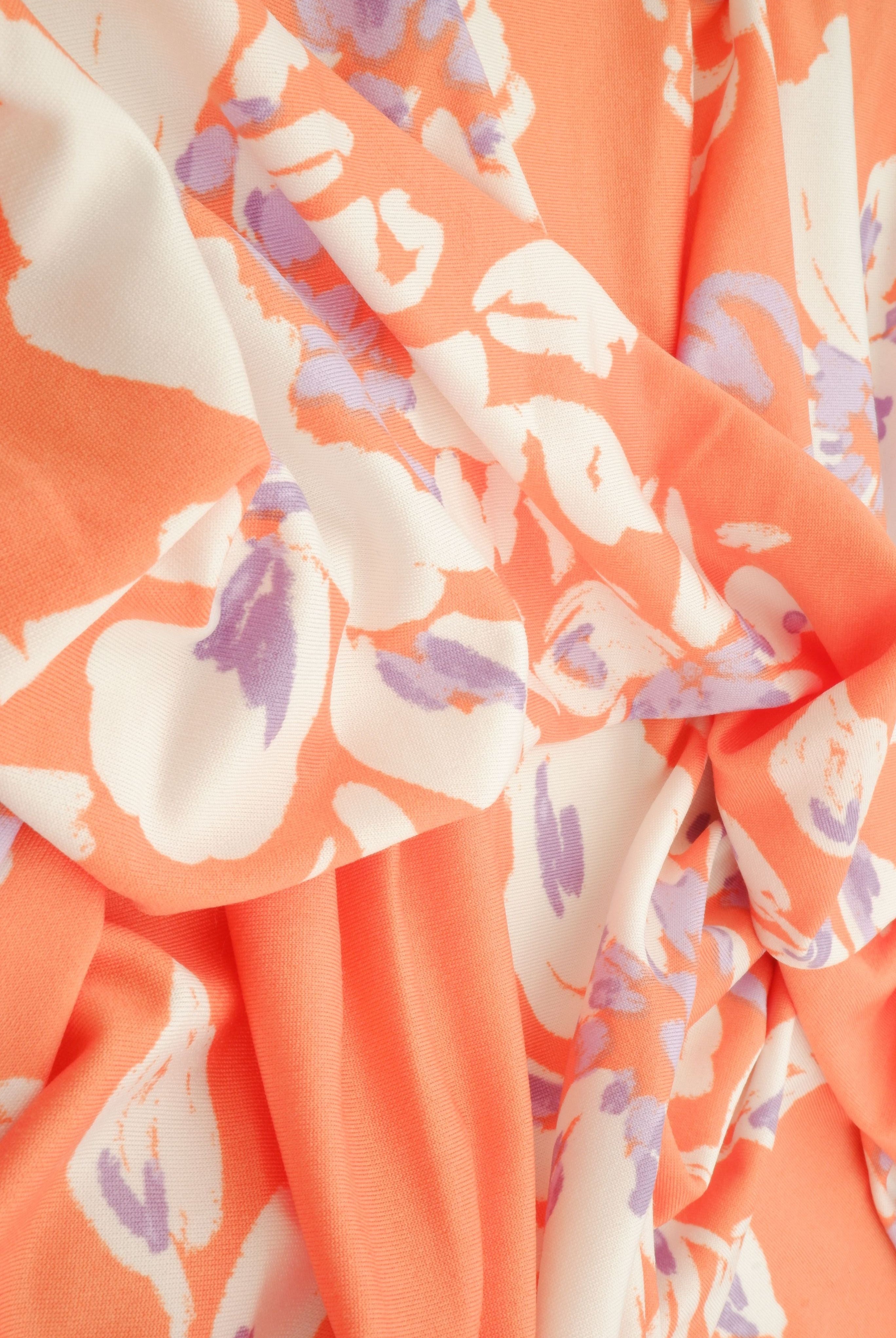 DTY Floral Knit Fabric KNT4498-MS11520