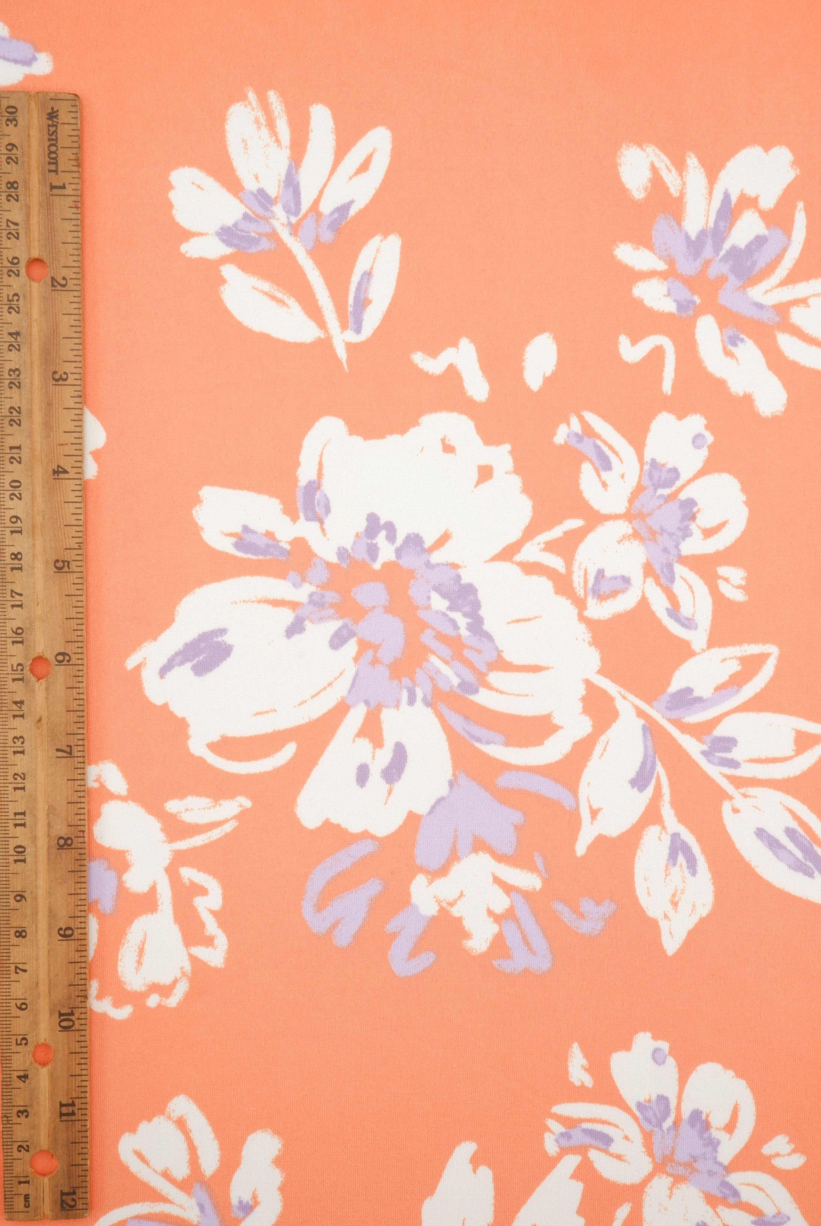 DTY Floral Knit Fabric KNT4498-MS11520