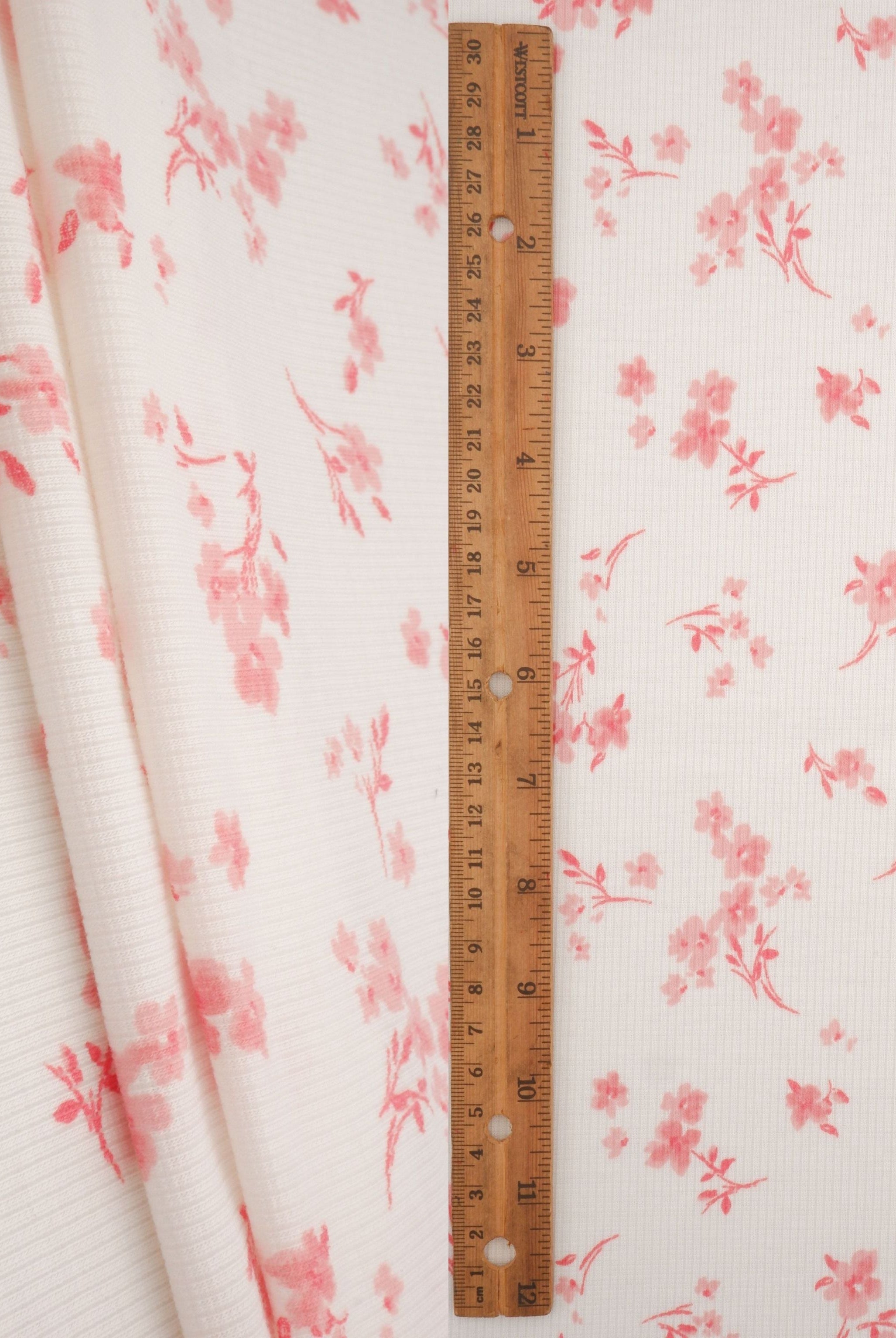 Ditsy Floral 2x2 Rib Knit KNT4645-MS01216