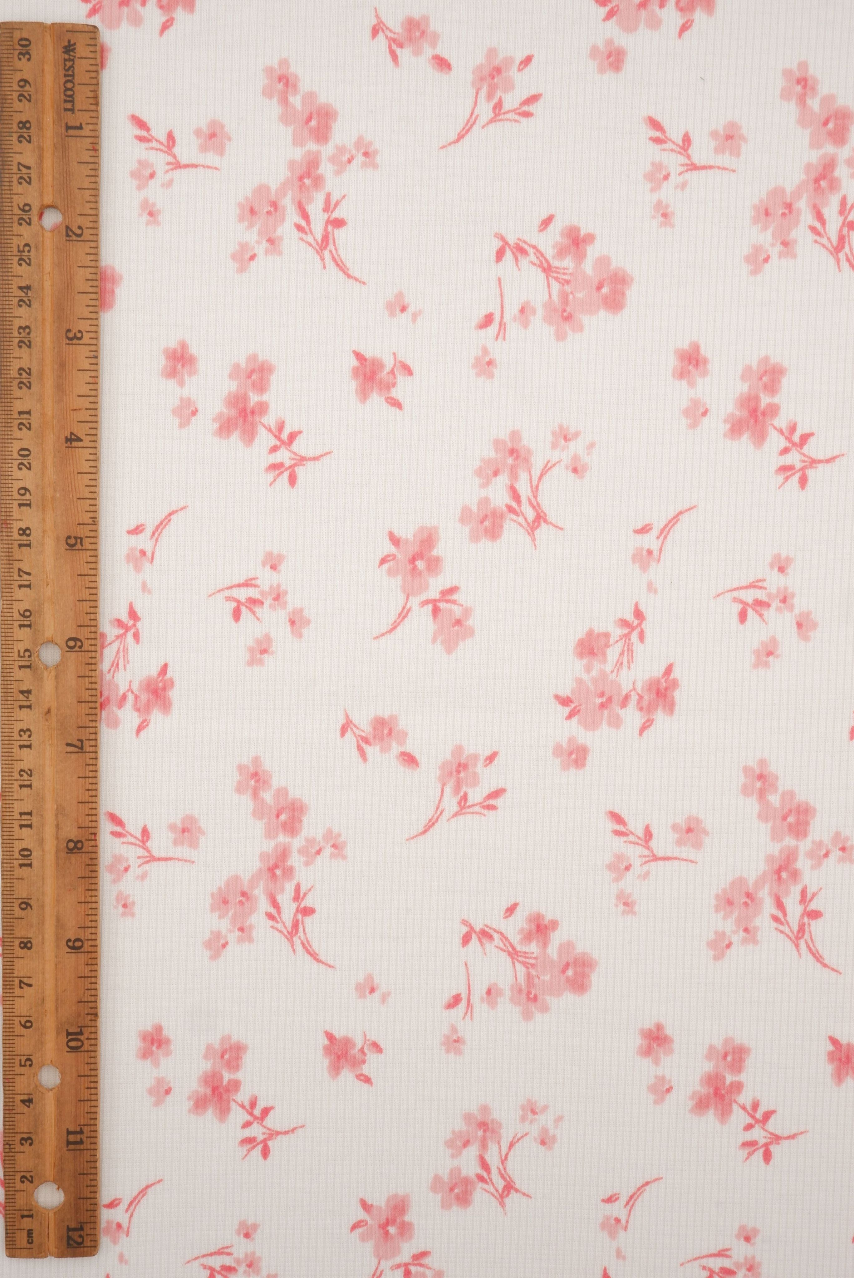 Ditsy Floral 2x2 Rib Knit KNT4645-MS01216