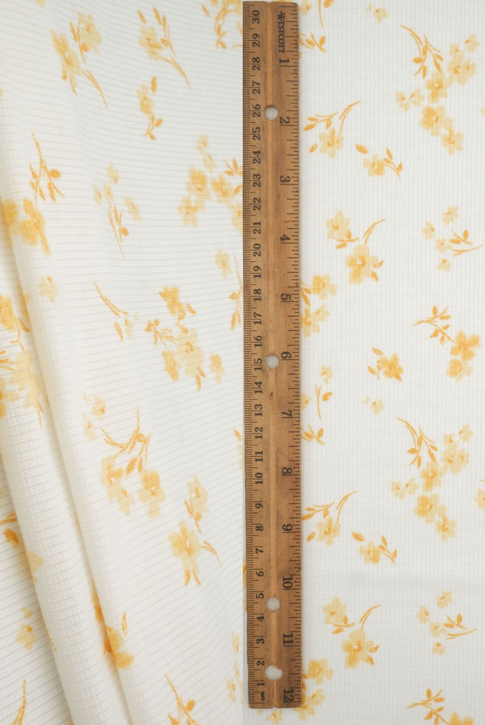 Ditsy Floral 2x2 Rib Knit KNT4645-MS01216