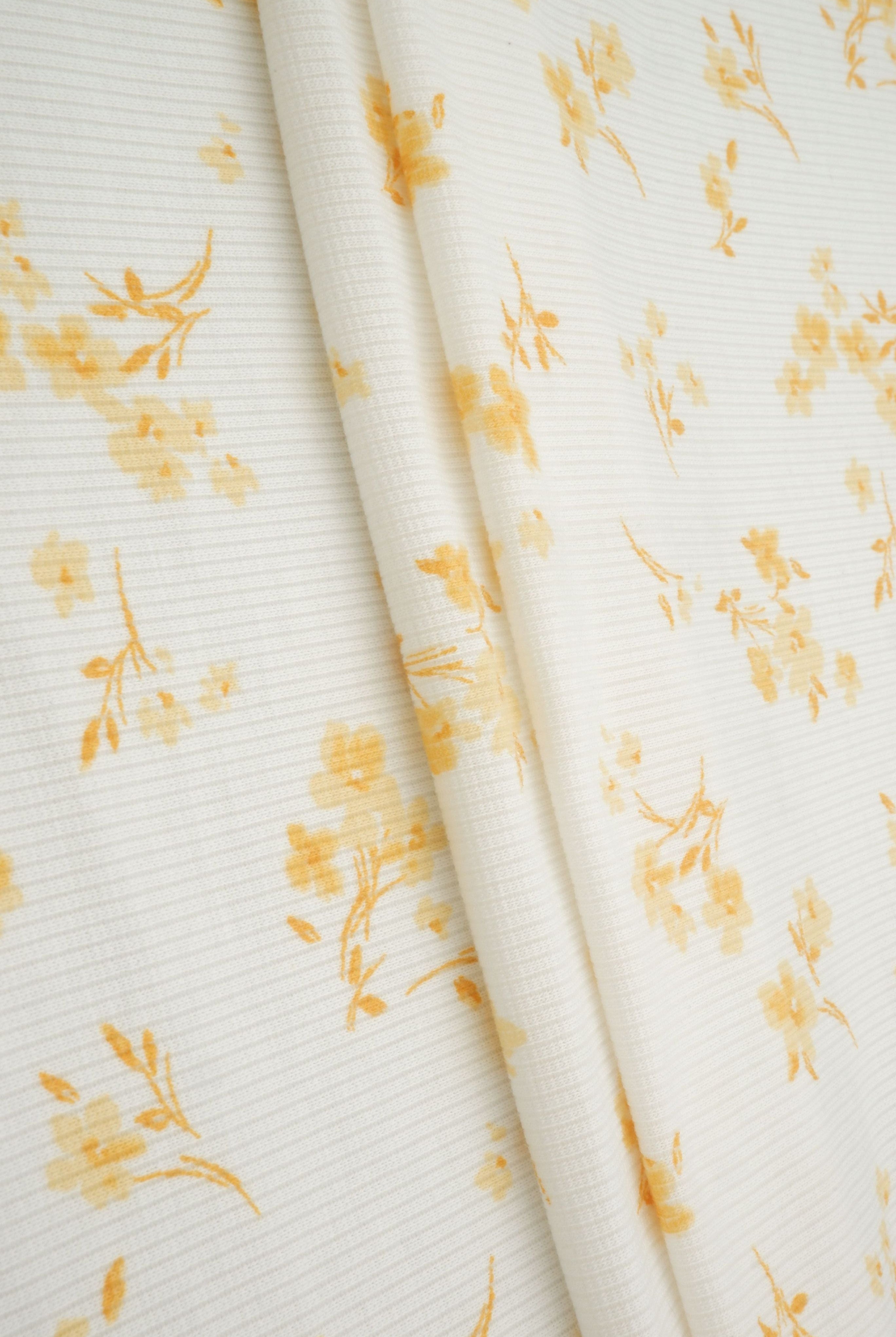 Ditsy Floral 2x2 Rib Knit KNT4645-MS01216