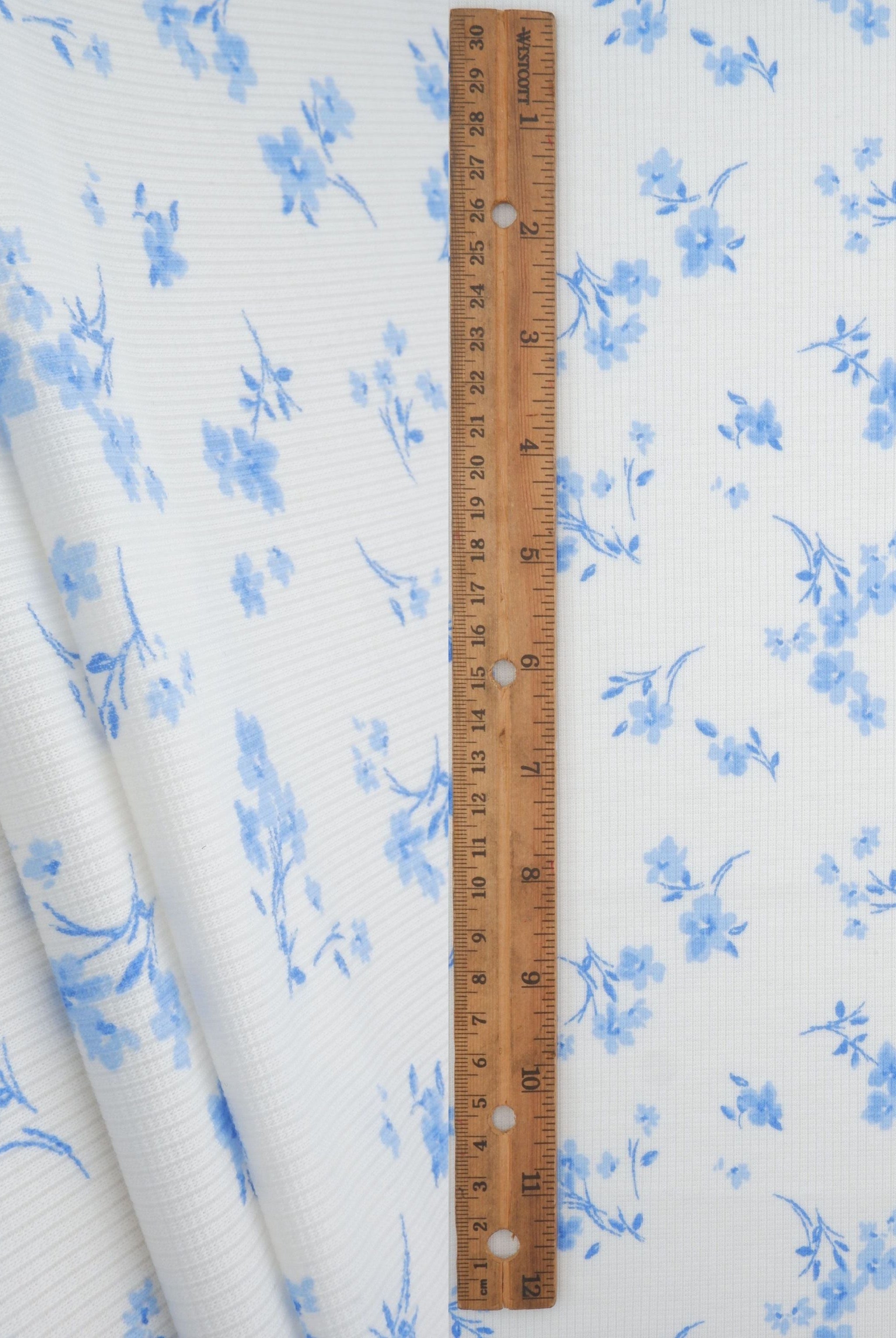 Ditsy Floral 2x2 Rib Knit KNT4645-MS01216