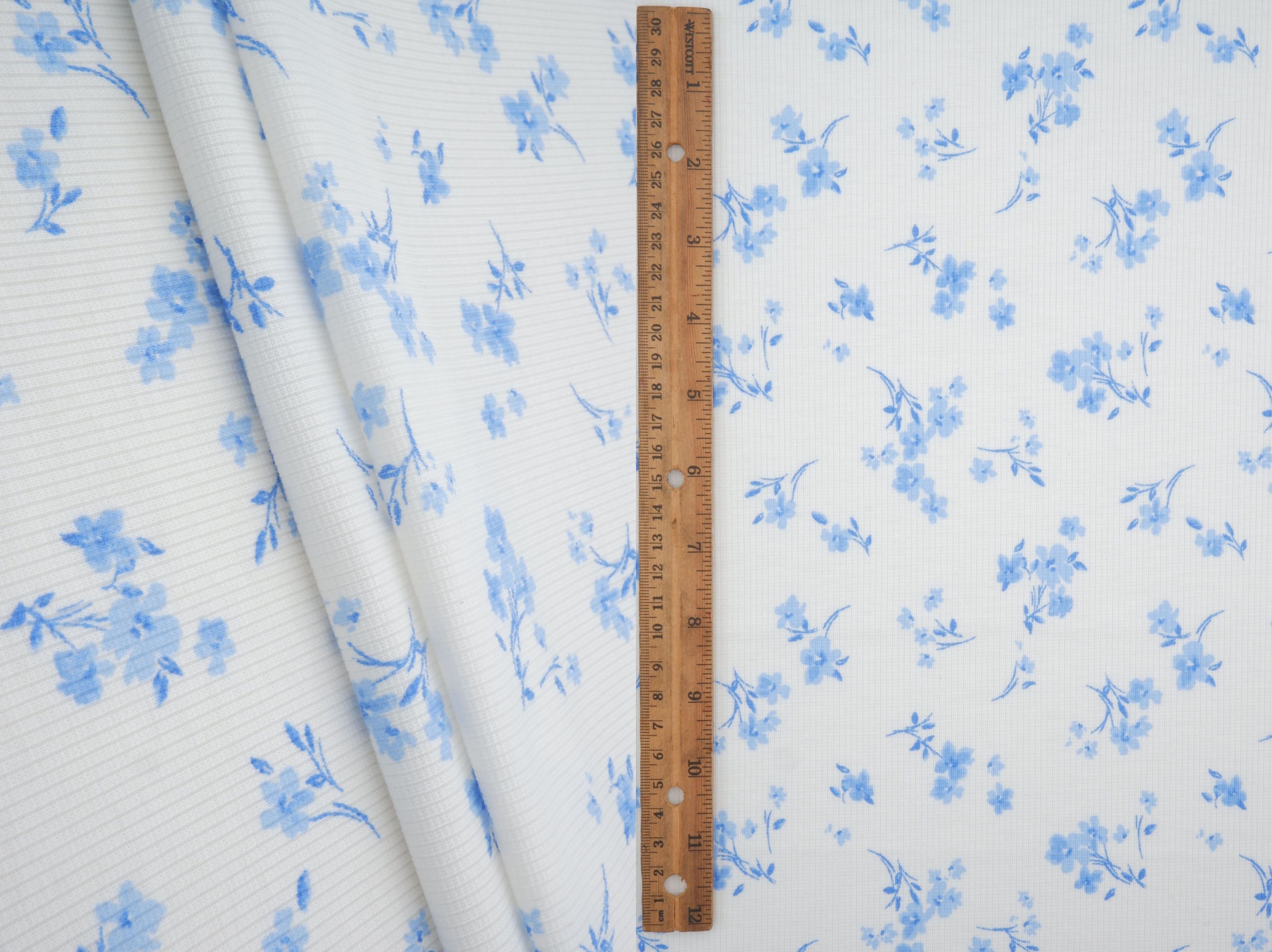 Ditsy Floral 2x2 Rib Knit KNT4645-MS01216