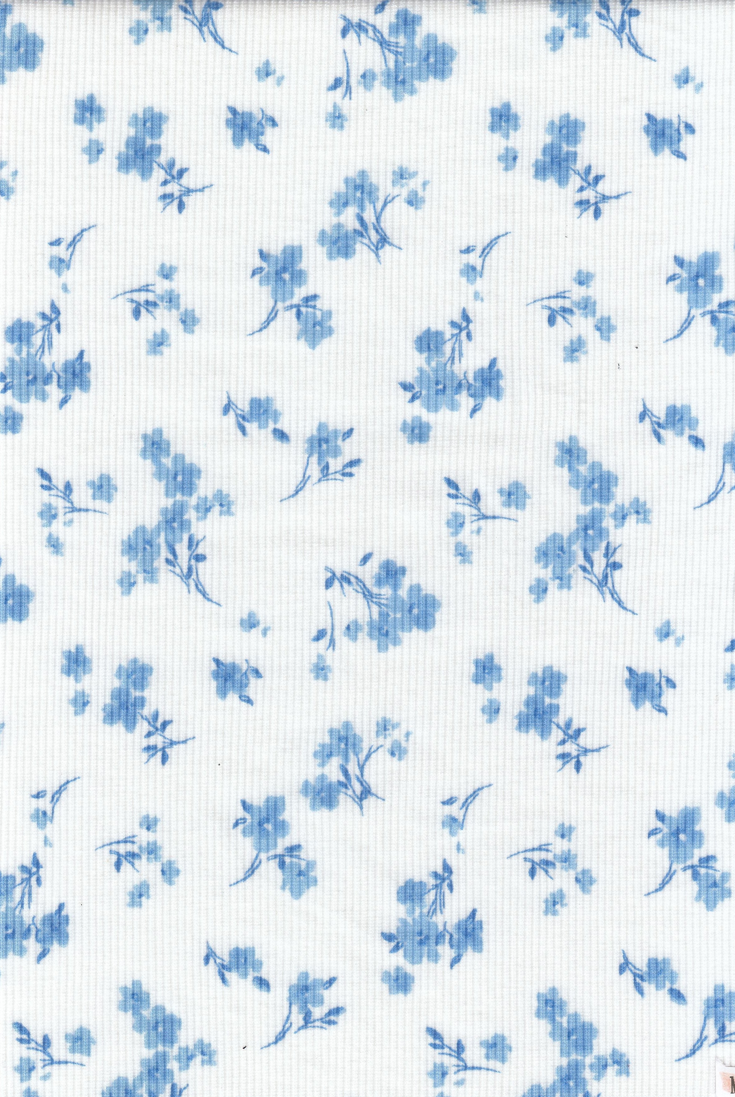 Ditsy Floral 2x2 Rib Knit KNT4645-MS01216