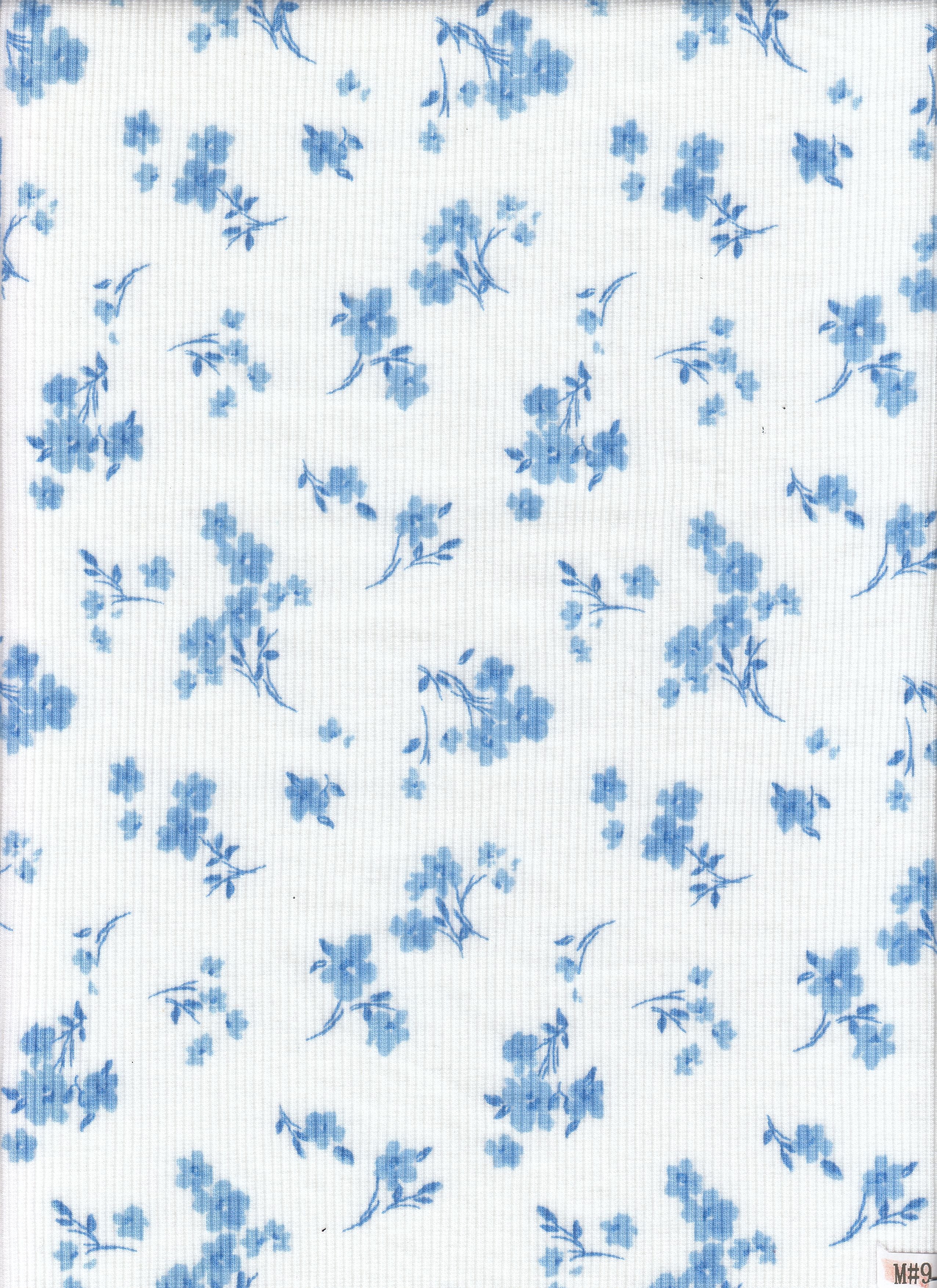 Ditsy Floral 2x2 Rib Knit KNT4645-MS01216