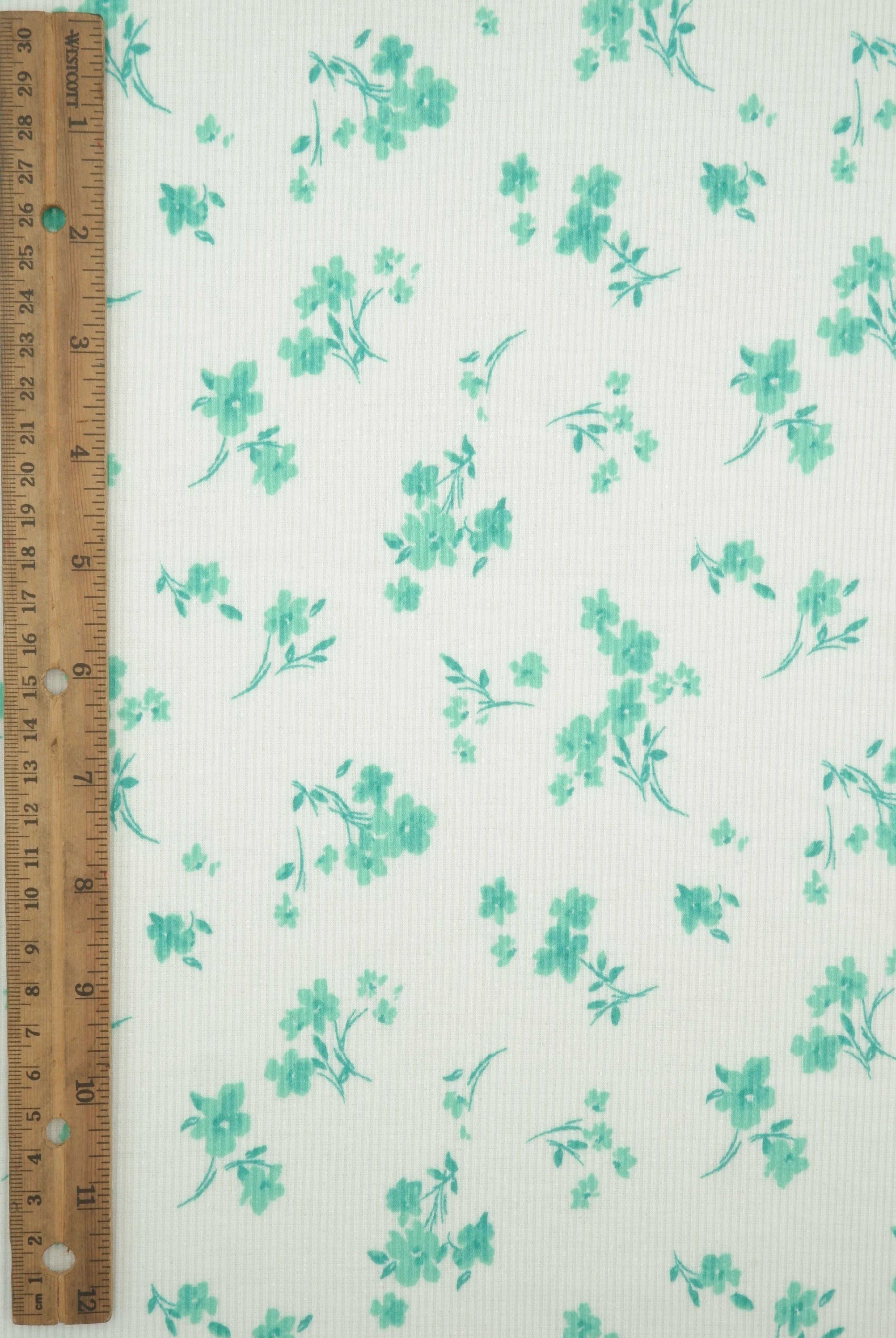 Ditsy Floral 2x2 Rib Knit KNT4645-MS01216