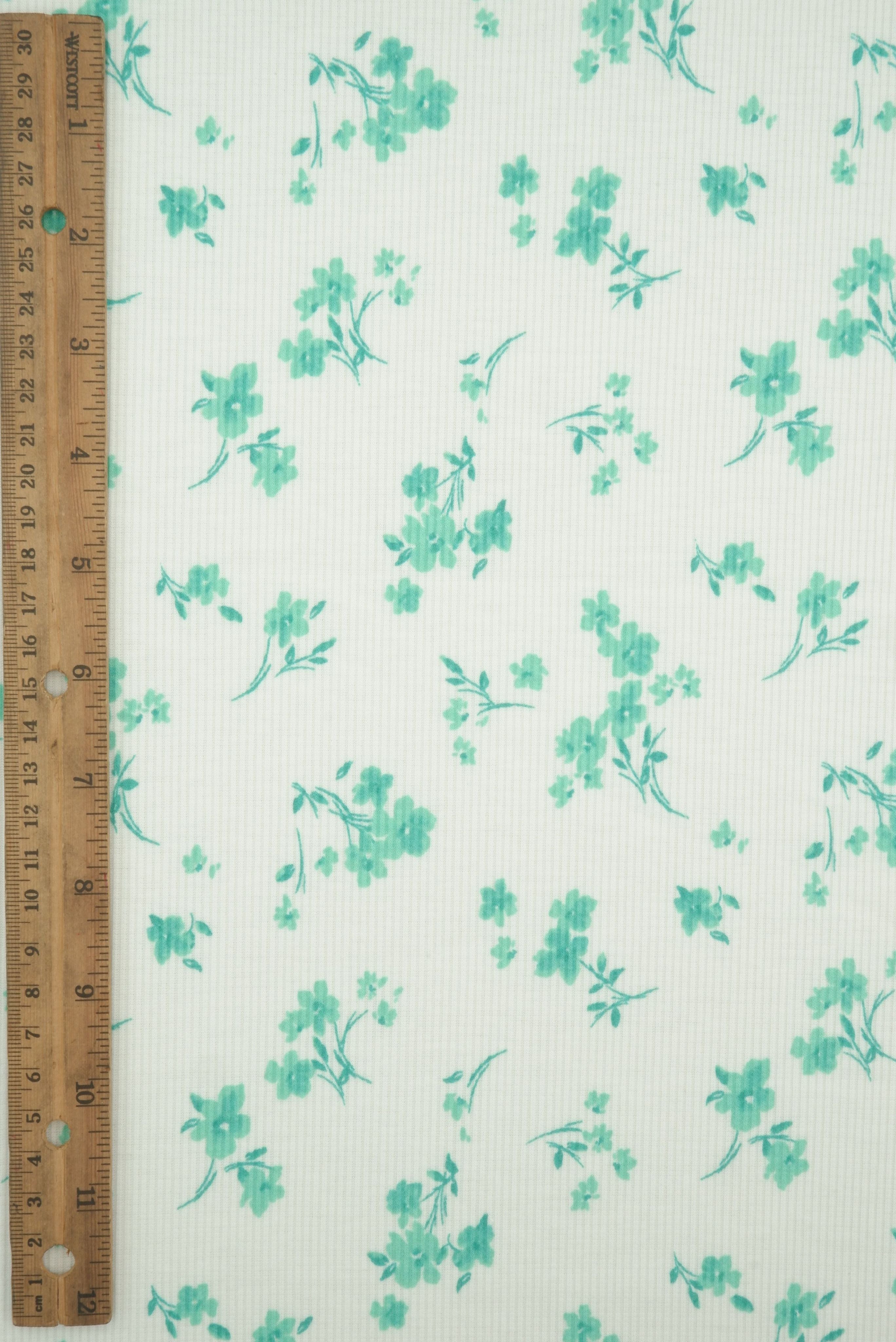 Ditsy Floral 2x2 Rib Knit KNT4645-MS01216