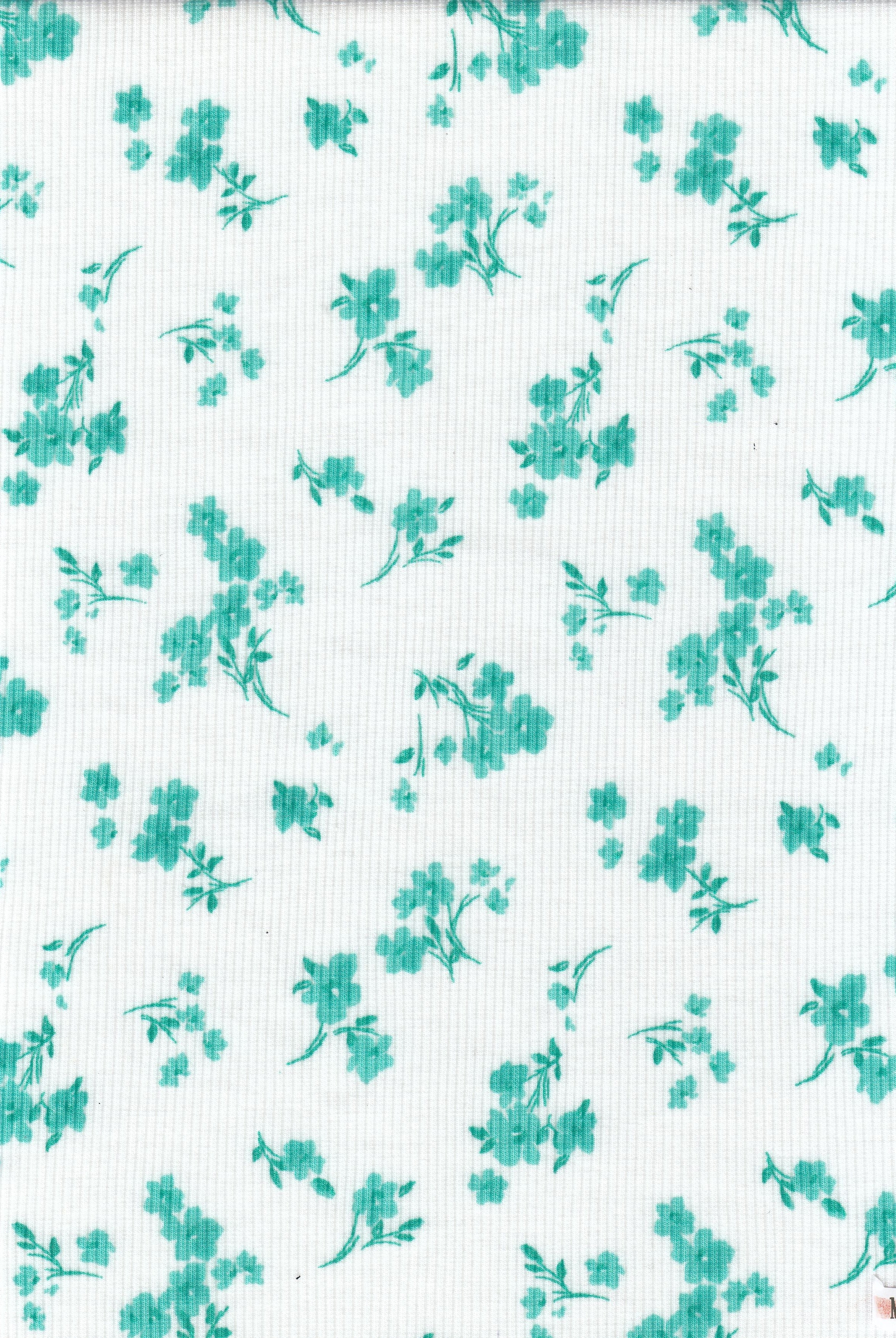 Ditsy Floral 2x2 Rib Knit KNT4645-MS01216