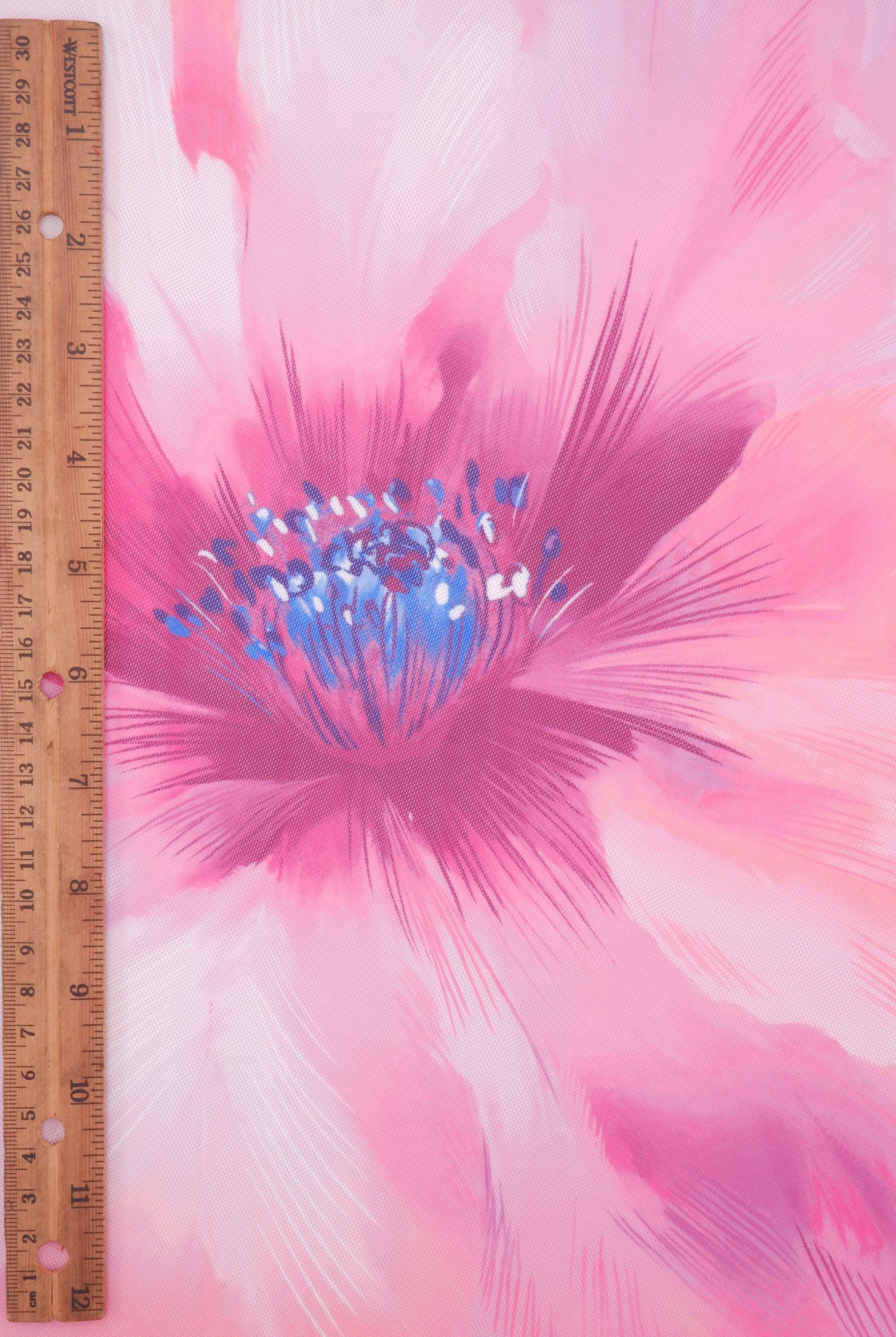 Digital Floral Print Mesh DMESH-MS11677