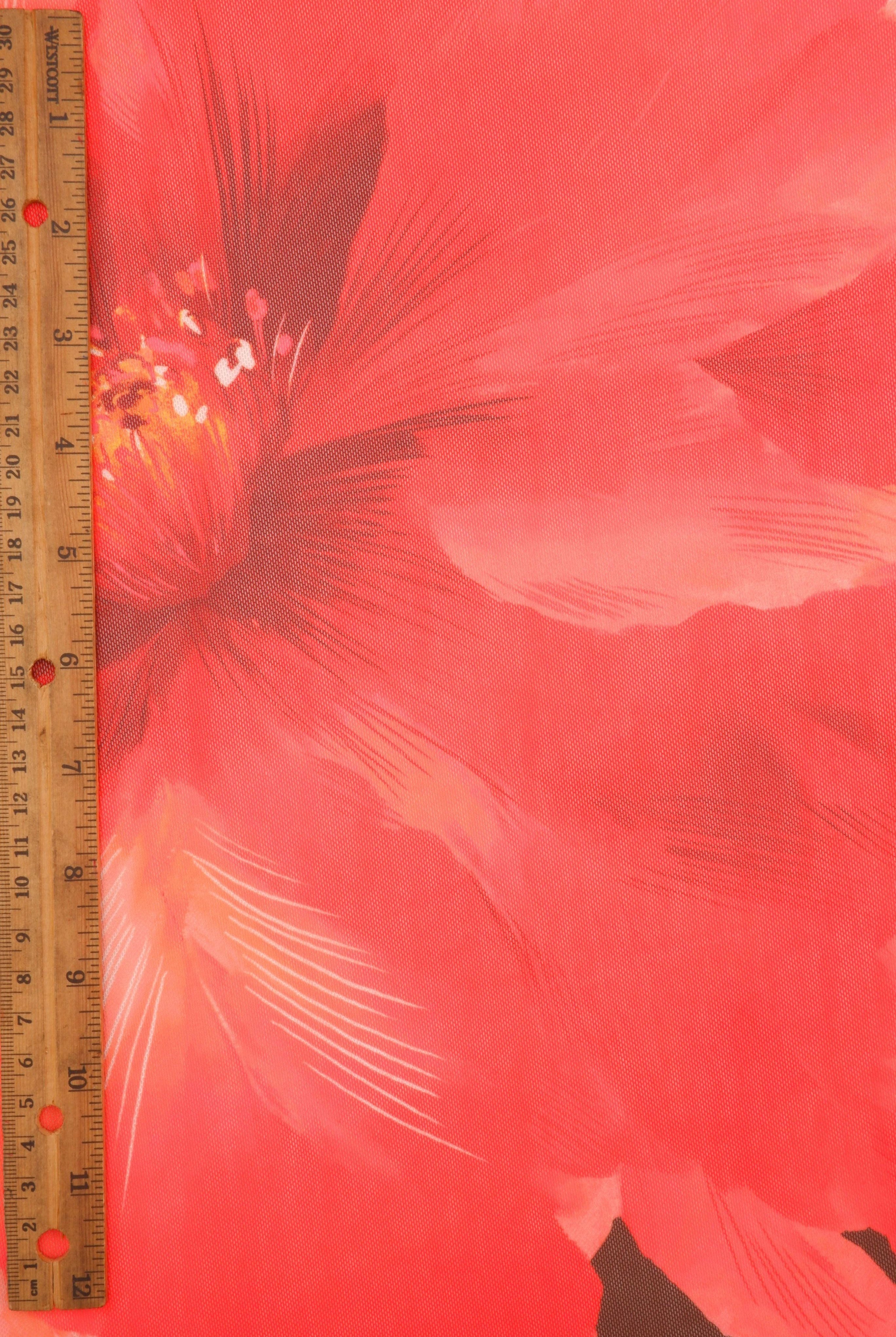 Digital Floral Print Mesh DMESH-MS11677