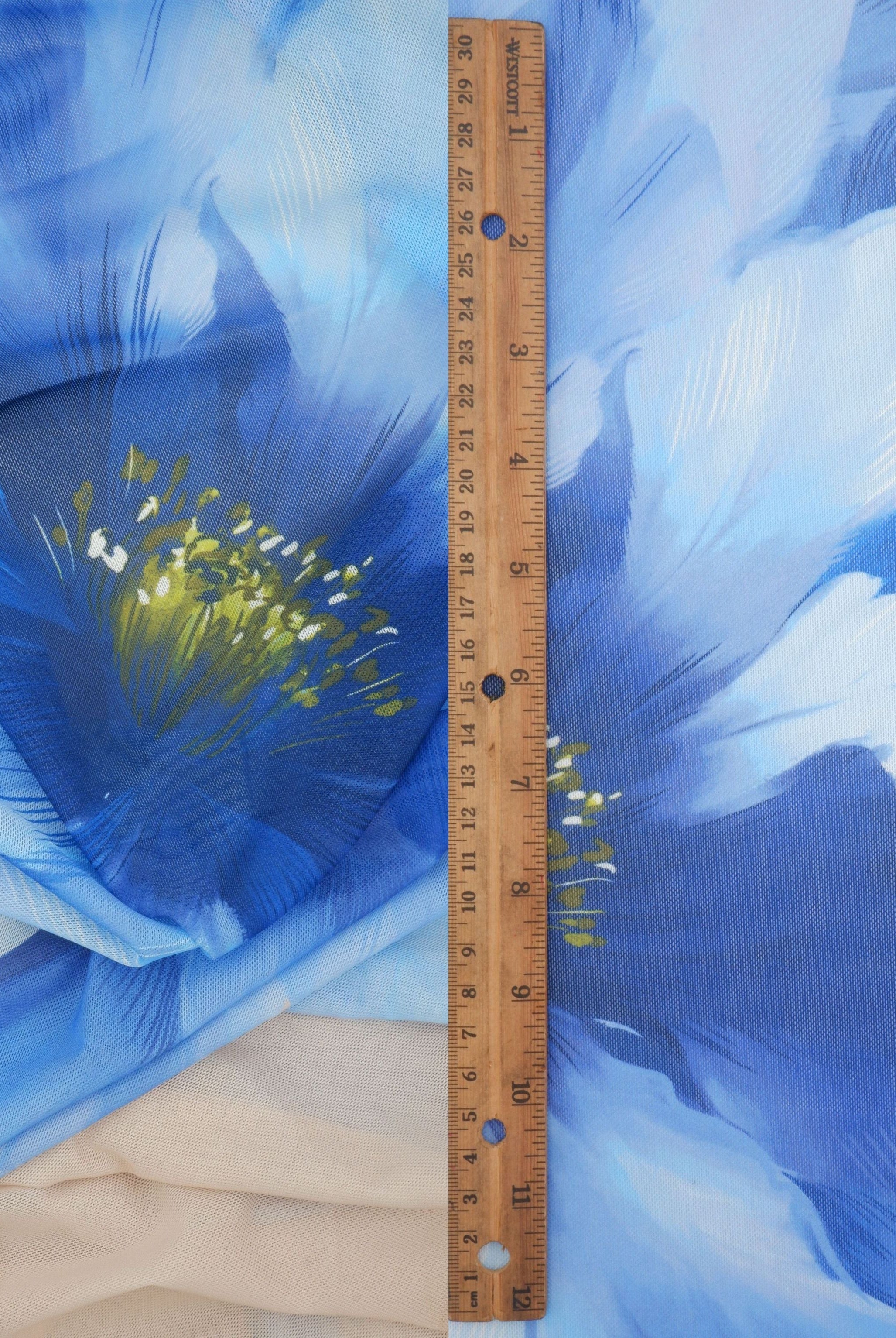 Digital Floral Print Mesh DMESH-MS11677