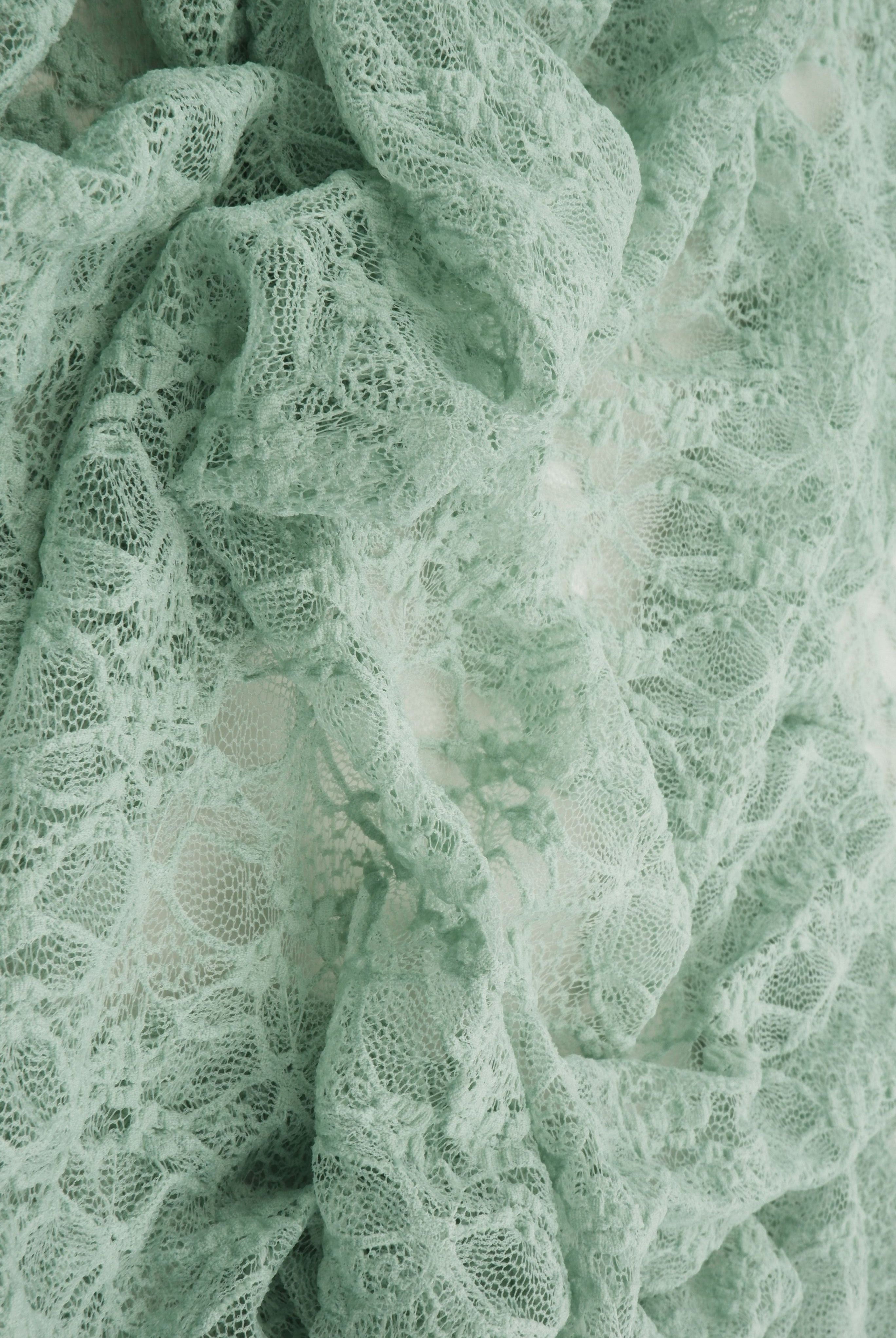 Bubble Ditsy Flower Lace Fabric - LACE4661