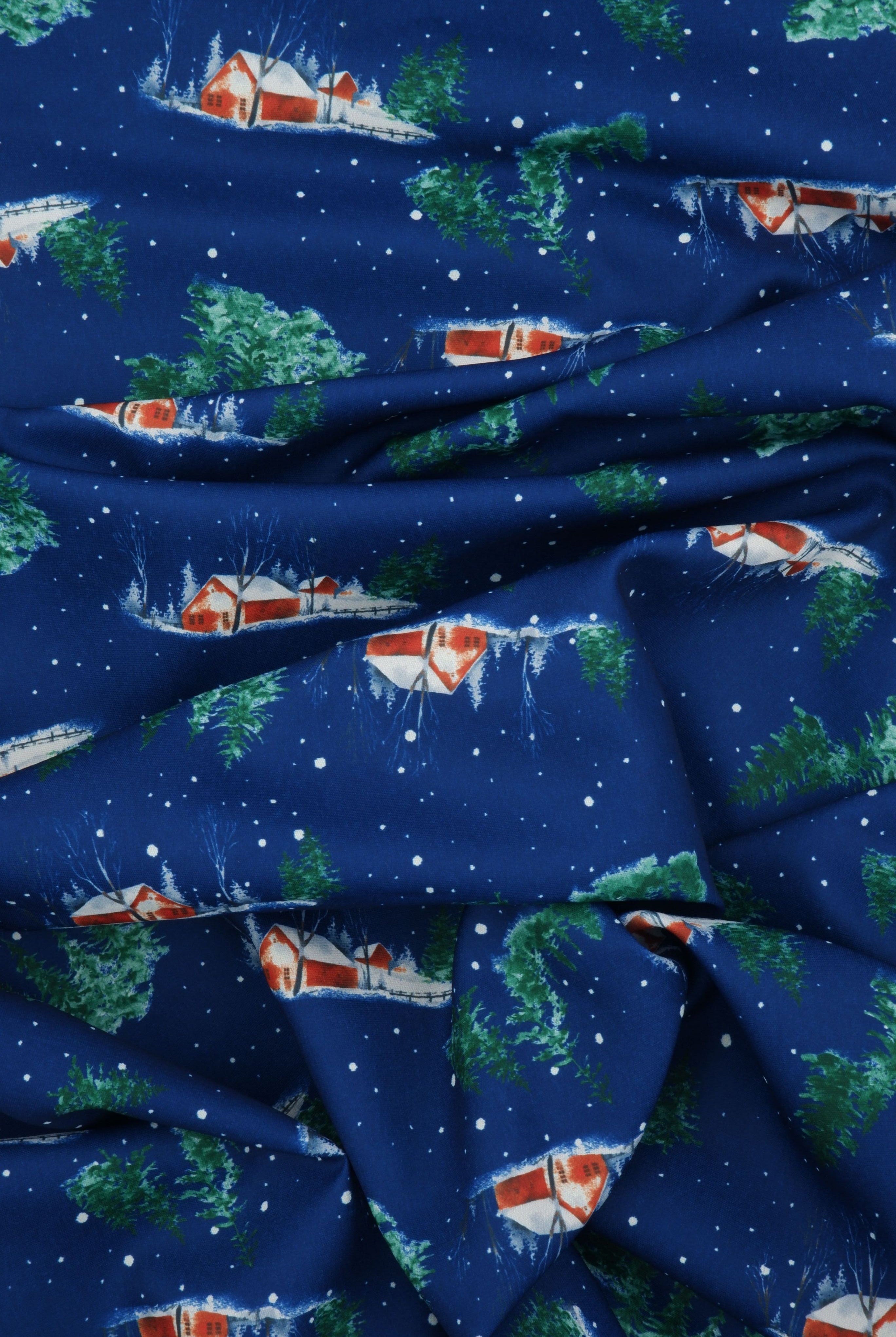 DPOP7704-M11735 NAVY WOVEN