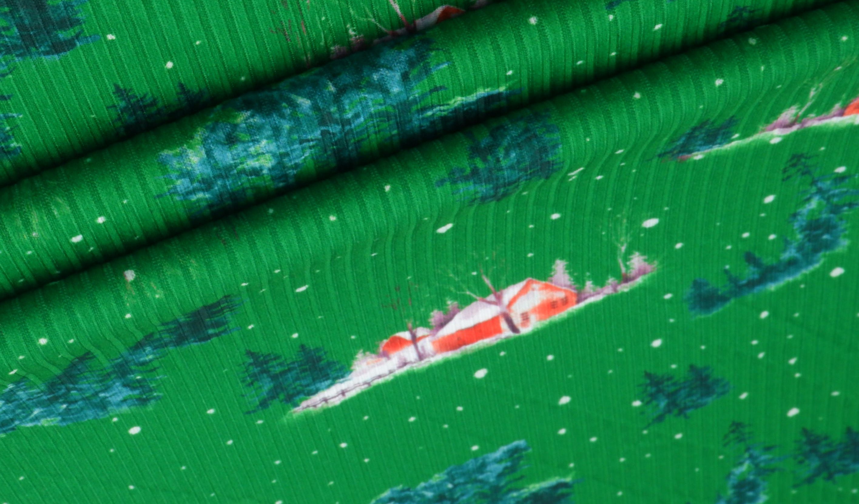 DKNT4151-M11735 GREEN KNIT