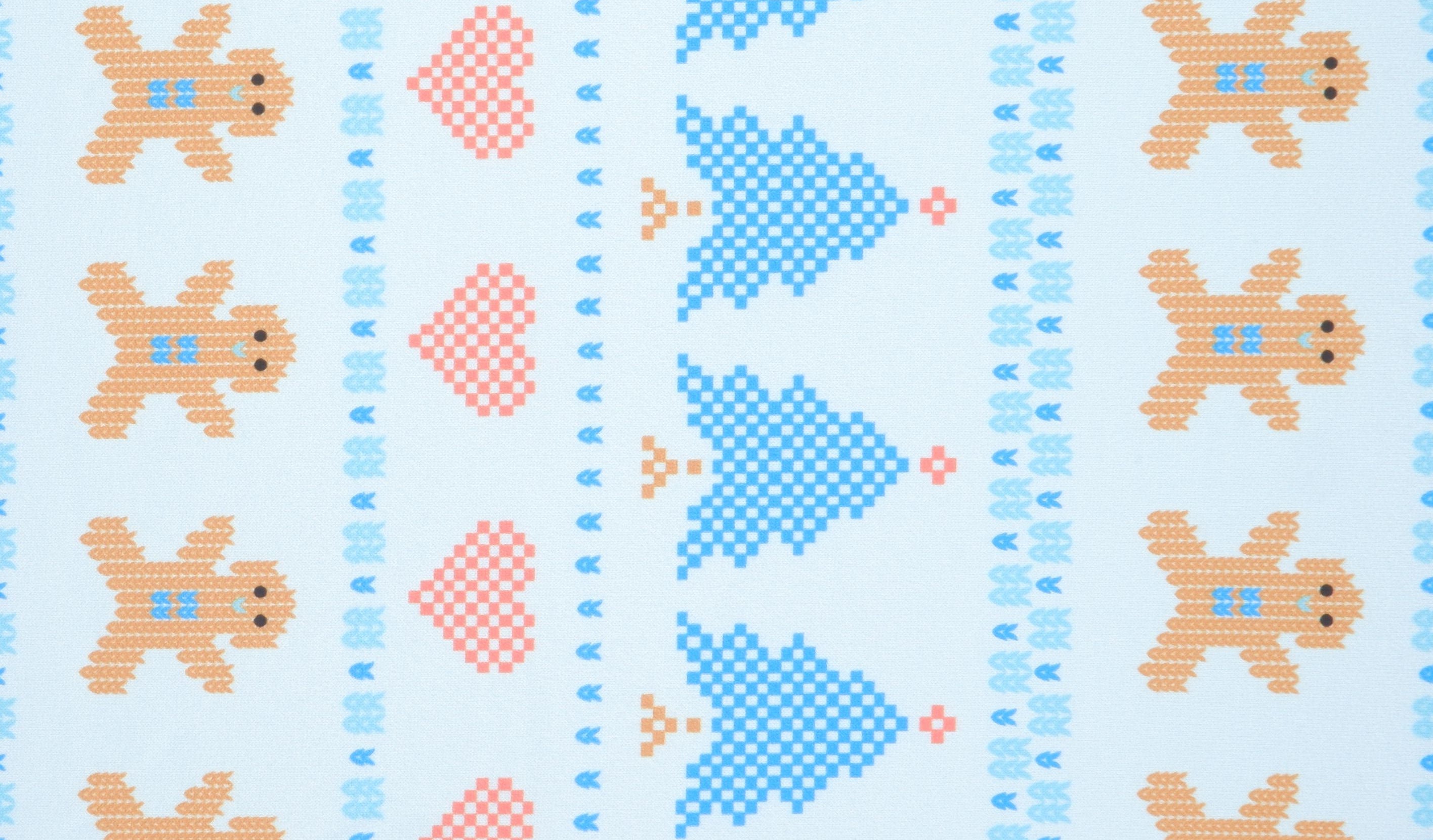 DKNT4520-M11737 BLUE KNIT