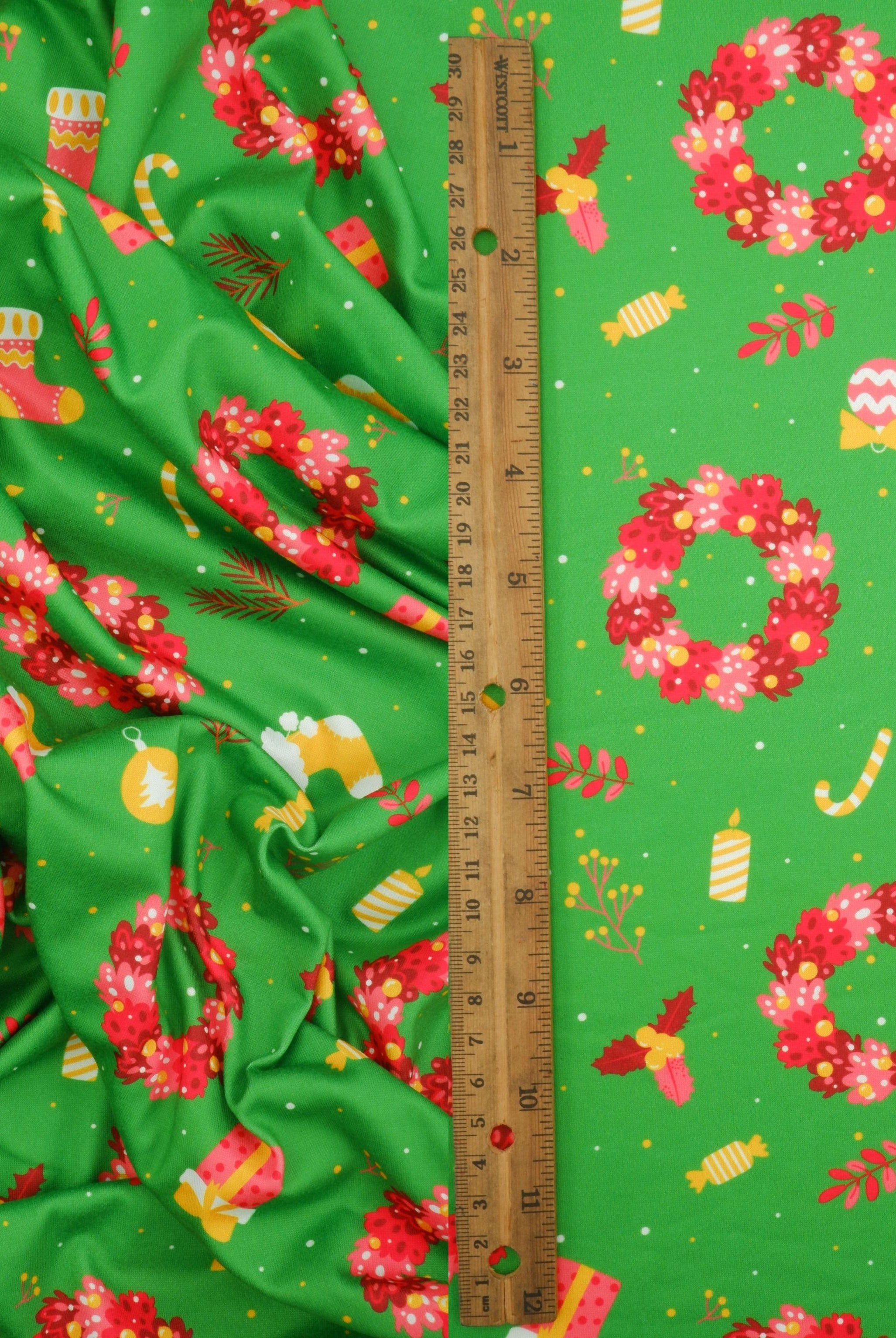 DKNT4520-M11730 GREEN ACTIVEWEAR BIKER SHORTS BOTTOMS DIGITAL PRINT DRESS DTY BRUSHED KNIT PANTS POLYESTER SKIRTS SPANDEX