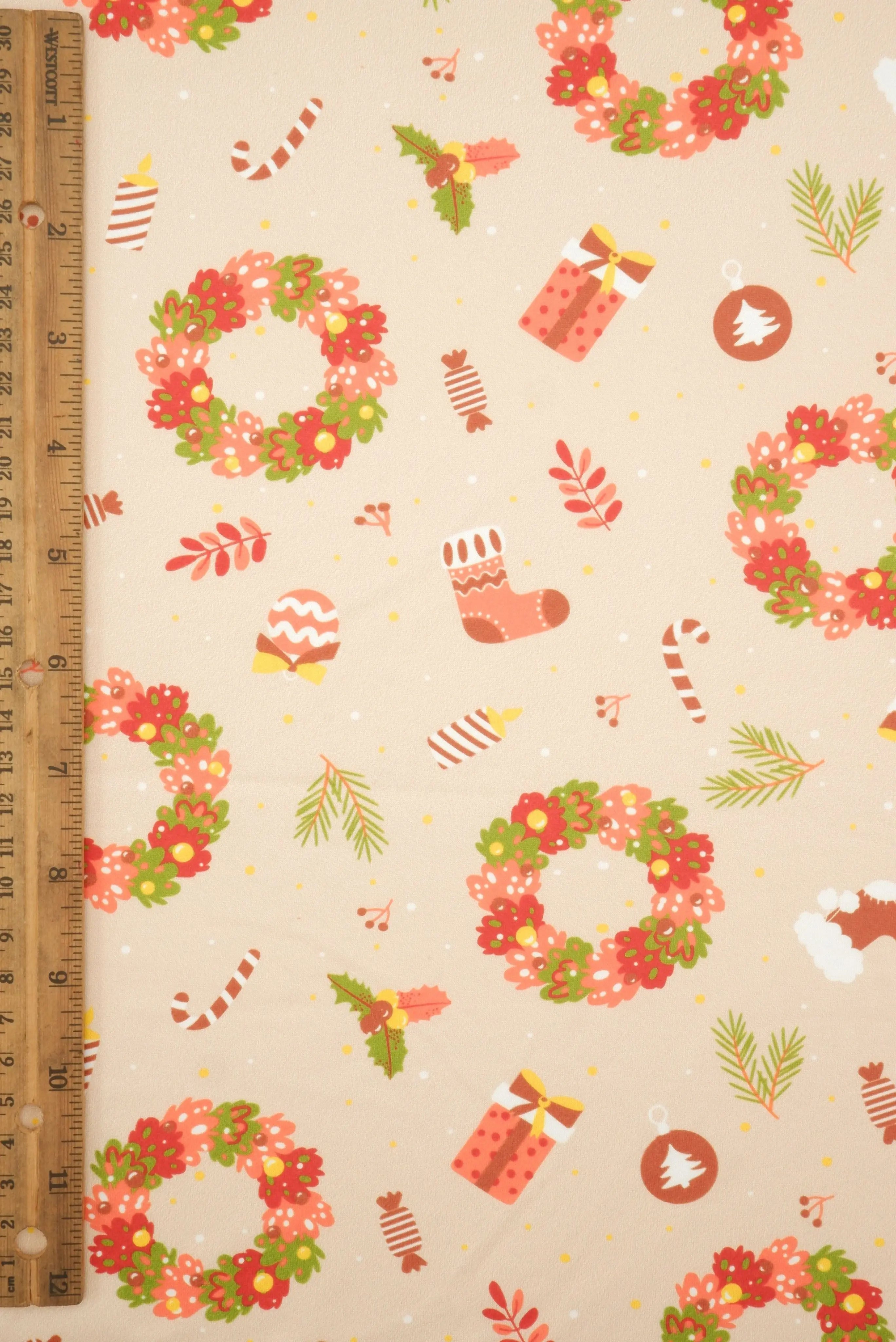 DKNT4520-M11730 TAN ACTIVEWEAR BIKER SHORTS BOTTOMS DIGITAL PRINT DRESS DTY BRUSHED KNIT PANTS POLYESTER SKIRTS SPANDEX