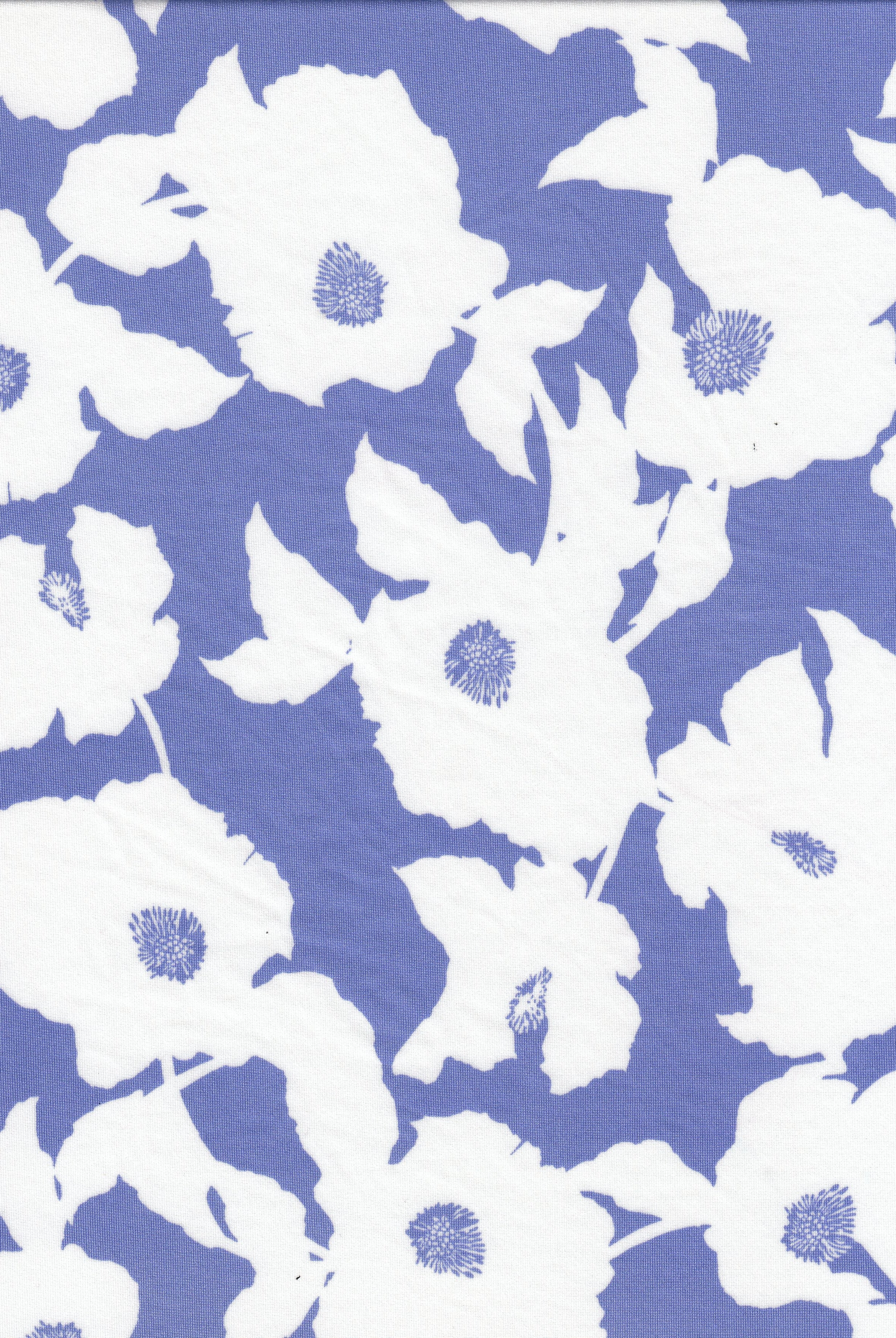 Floral DTY Polyester Spandex Knit KNT4498-MS11693