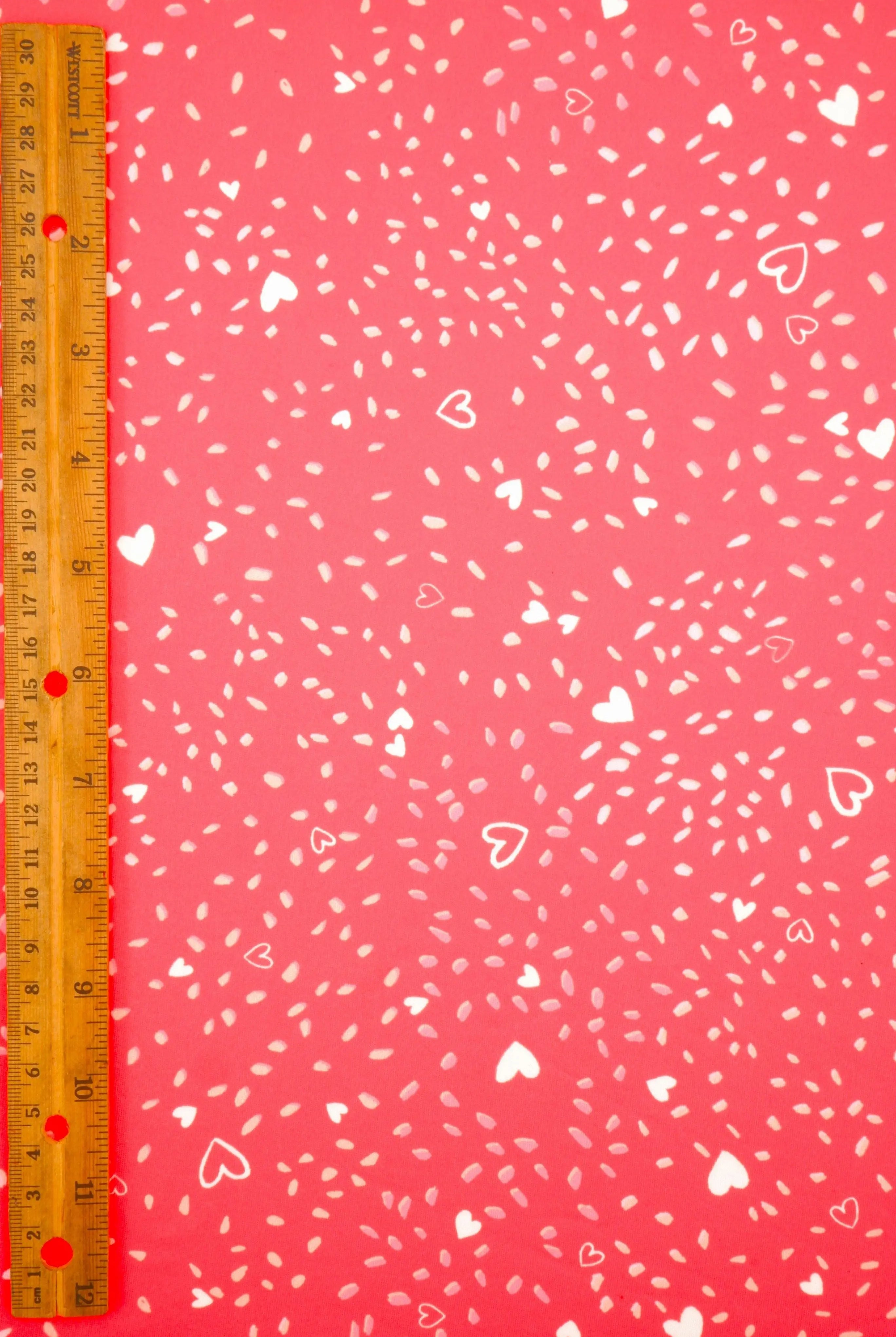 DKNT4520-M11758 RED ACTIVEWEAR BIKER SHORTS BLOUSE BODYSUIT BOTTOMS CAMI DIGITAL PRINT DRESS DTY BRUSHED HEART IVORY KNIT PANTS PEACH POLYESTER RED SKIRTS SPANDEX T-SHIRT TOPS