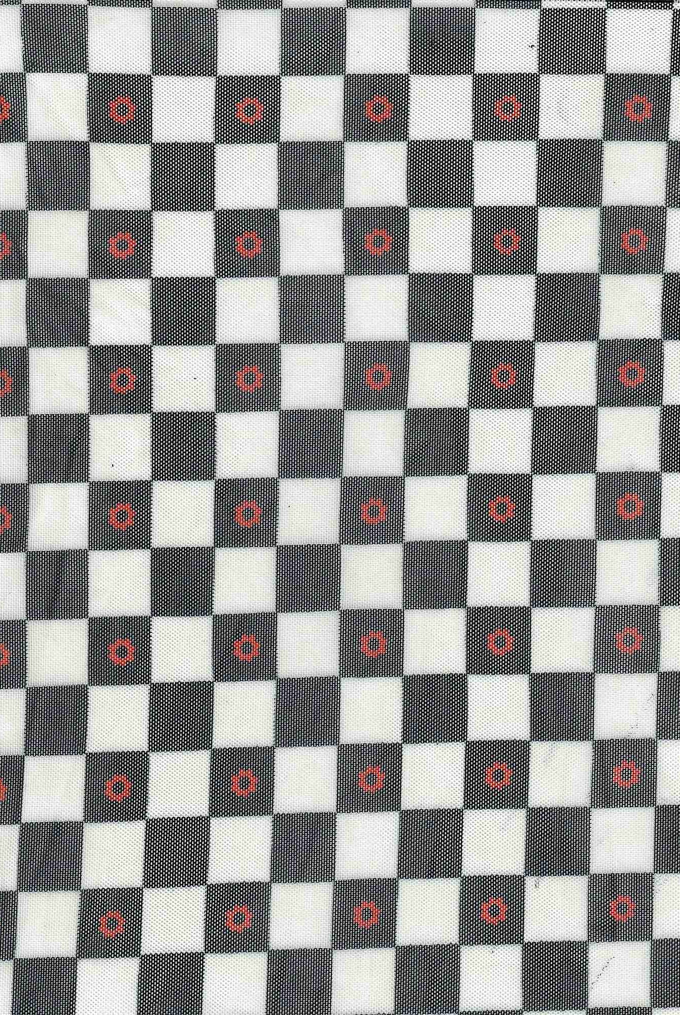 MESH-MS10066 IVORY/BLACK FLOWER BLOUSE BODYSUIT CAMI CHECKERED DITSY FLOCKING FLORAL LOUNGEWEAR MESH POLYESTER PRINT SPANDEX STRETCH TOPS TUNICS