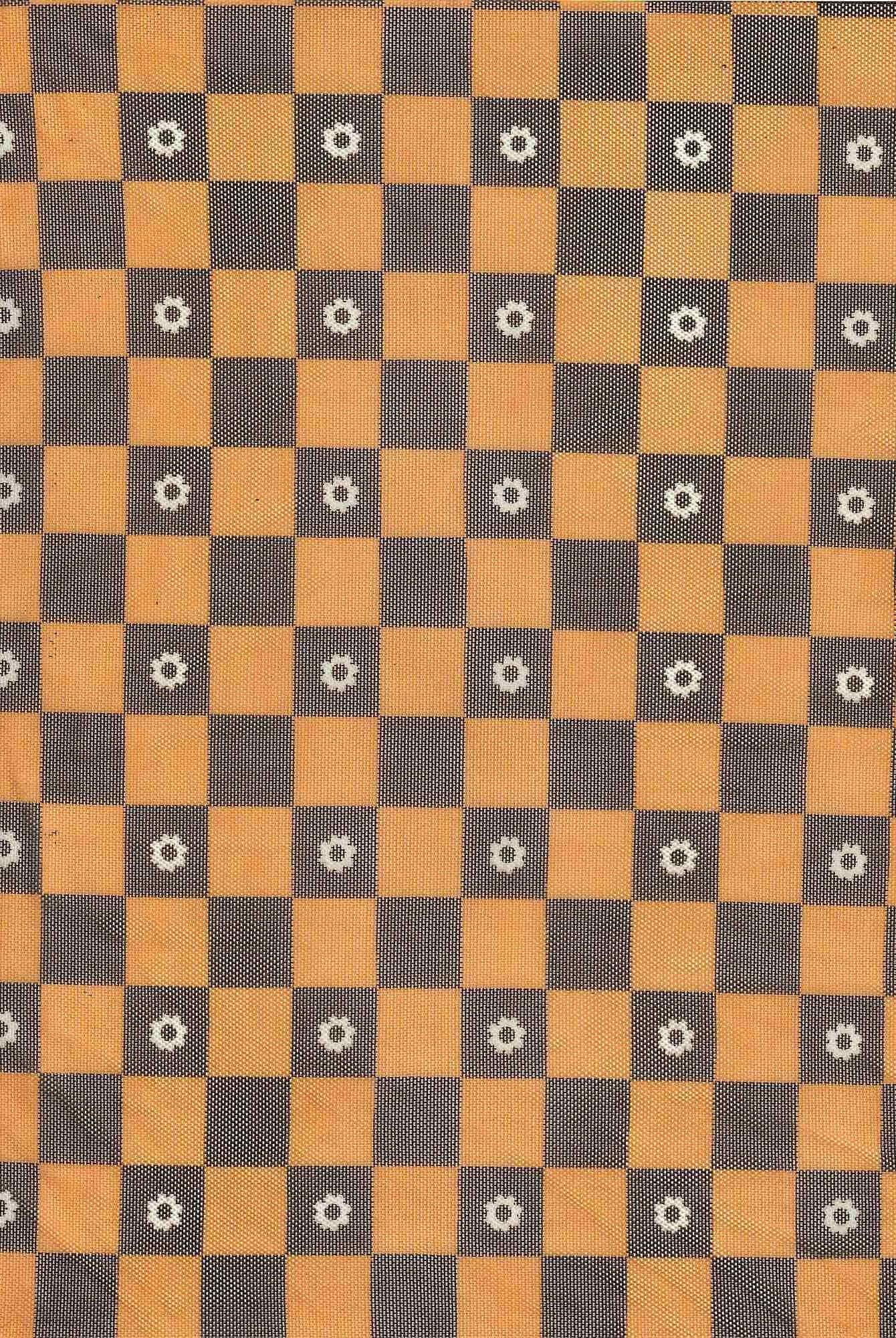 MESH-MS10066 MANGO/BROWN DK FLOWER BLOUSE BODYSUIT CAMI CHECKERED DITSY FLOCKING FLORAL LOUNGEWEAR MESH POLYESTER PRINT SPANDEX STRETCH TOPS TUNICS