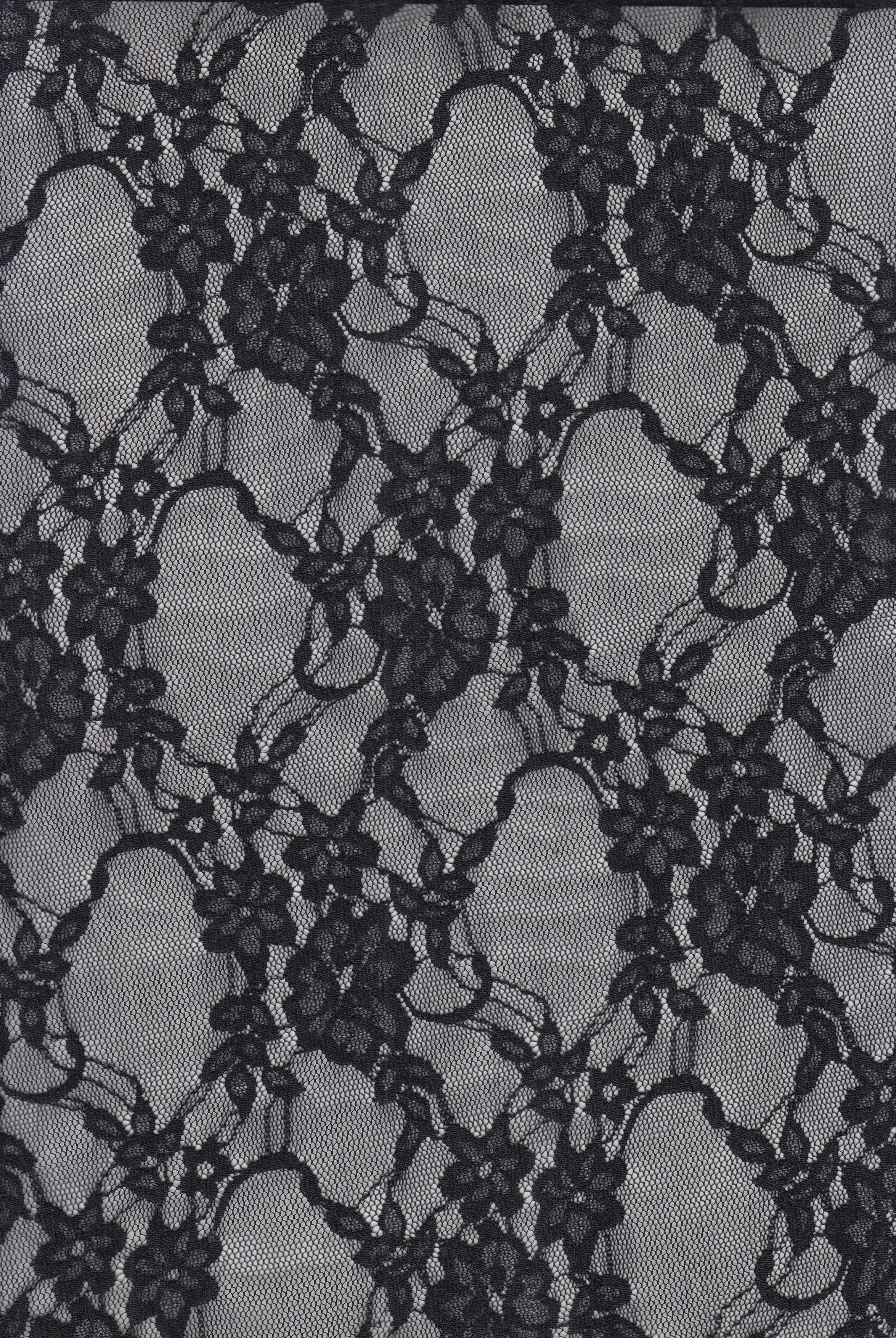 LACE-1483 BLACK BLACK BLOUSE BOTTOMS CAMI DRESS FLORAL LACE LOUNGEWEAR NYLON SKIRTS SOLID SPANDEX TOPS