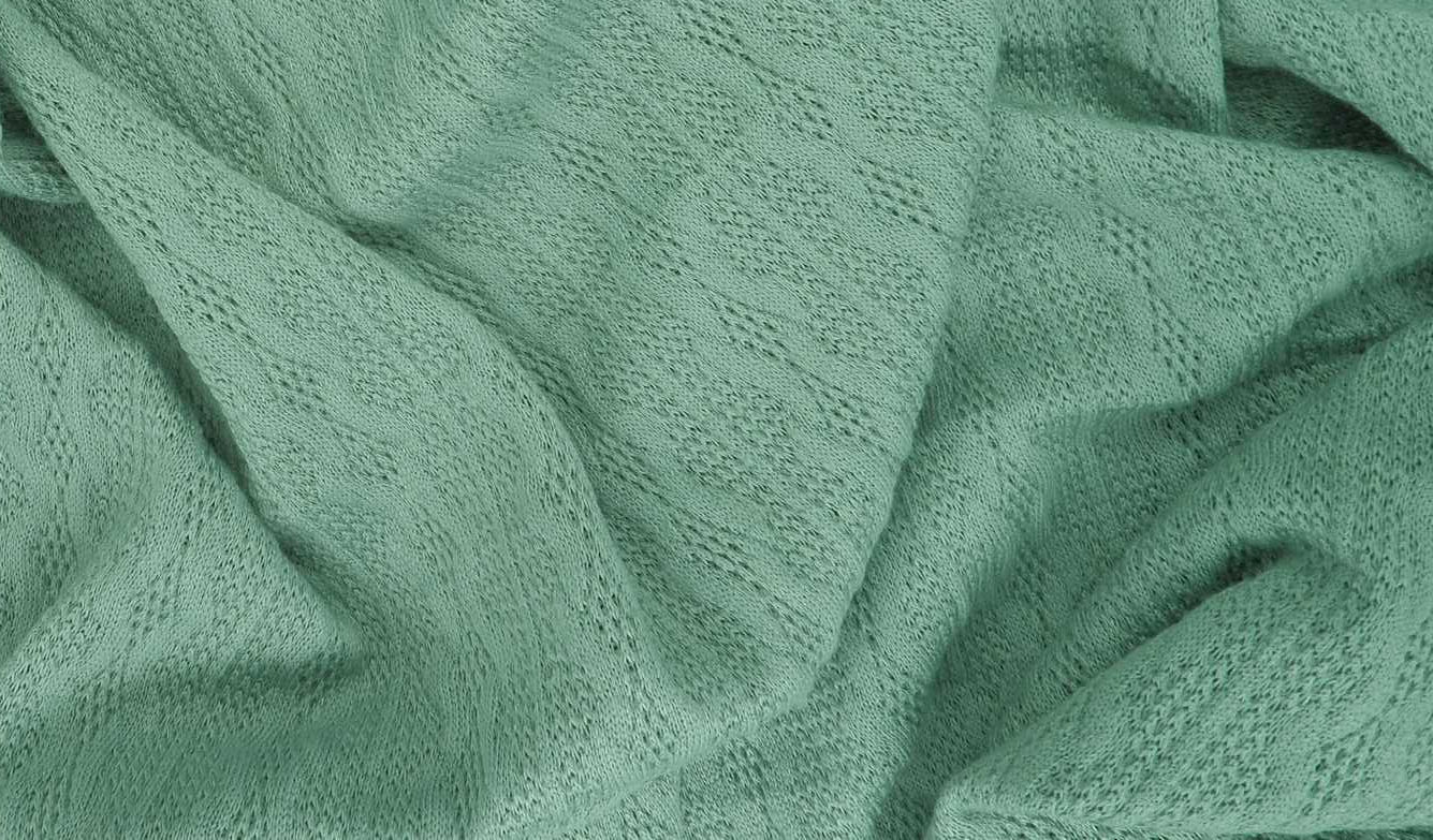 KNT4422 SEAFOAM BOTTOMS CAMI DRESS GREEN JACQUARD KNIT NO-PRINT OUTERWEAR POLYESTER SOLID SPANDEX STRETCH SWEATER TUNICS