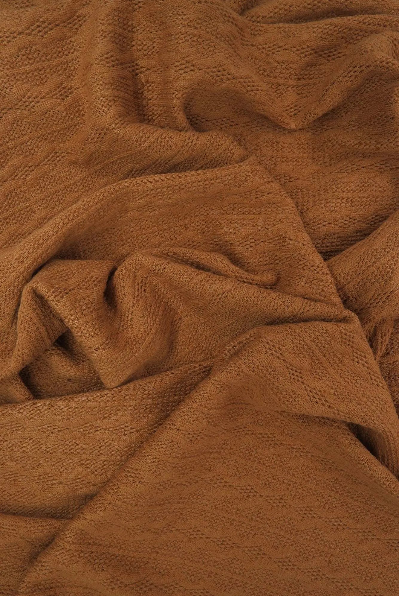 KNT4422 CARAMEL BOTTOMS CAMI DRESS JACQUARD KNIT NO-PRINT OUTERWEAR POLYESTER SOLID SPANDEX STRETCH SWEATER TUNICS