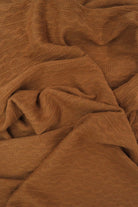 KNT4422 CARAMEL BOTTOMS CAMI DRESS JACQUARD KNIT NO-PRINT OUTERWEAR POLYESTER SOLID SPANDEX STRETCH SWEATER TUNICS