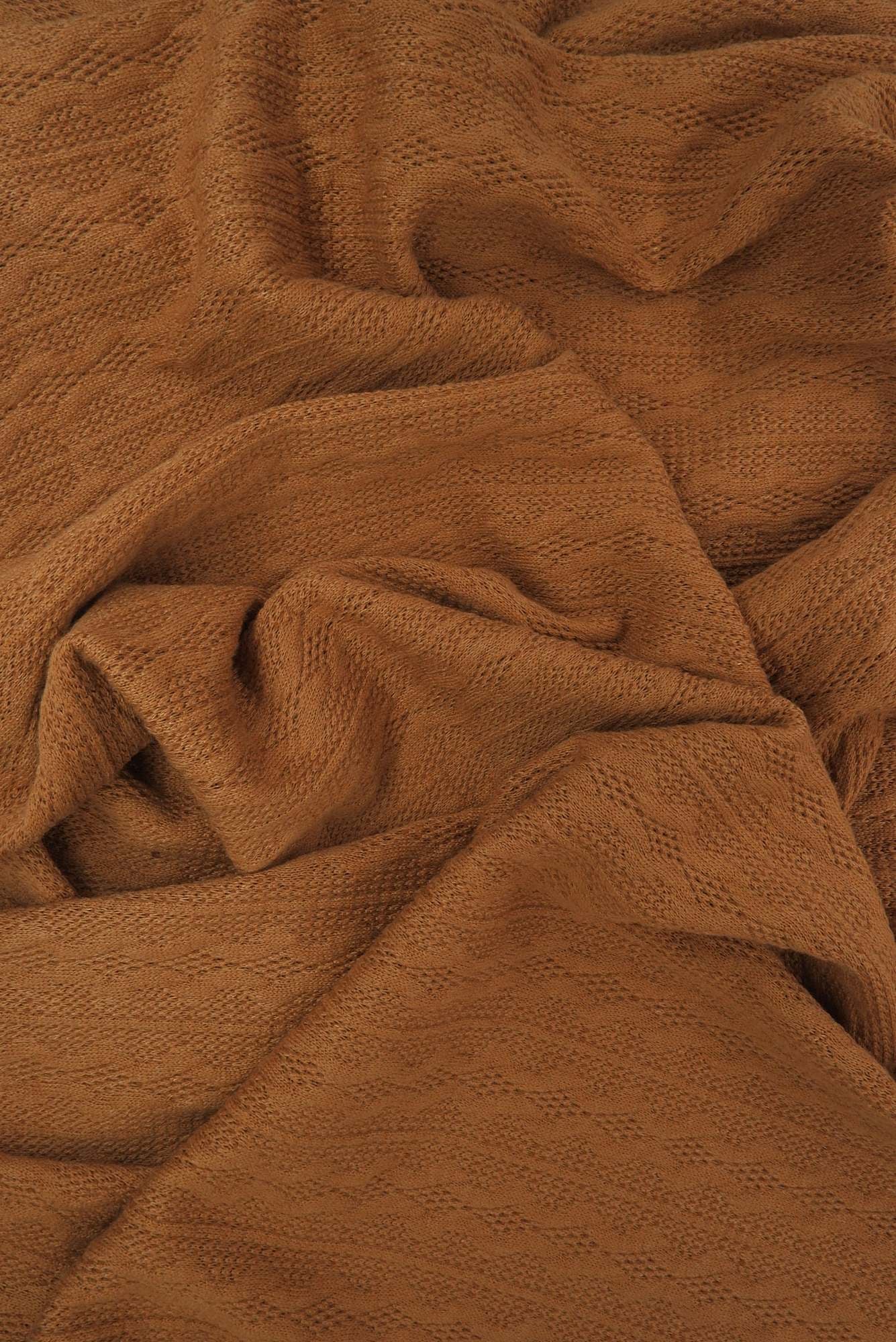 KNT4422 CARAMEL BOTTOMS CAMI DRESS JACQUARD KNIT NO-PRINT OUTERWEAR POLYESTER SOLID SPANDEX STRETCH SWEATER TUNICS