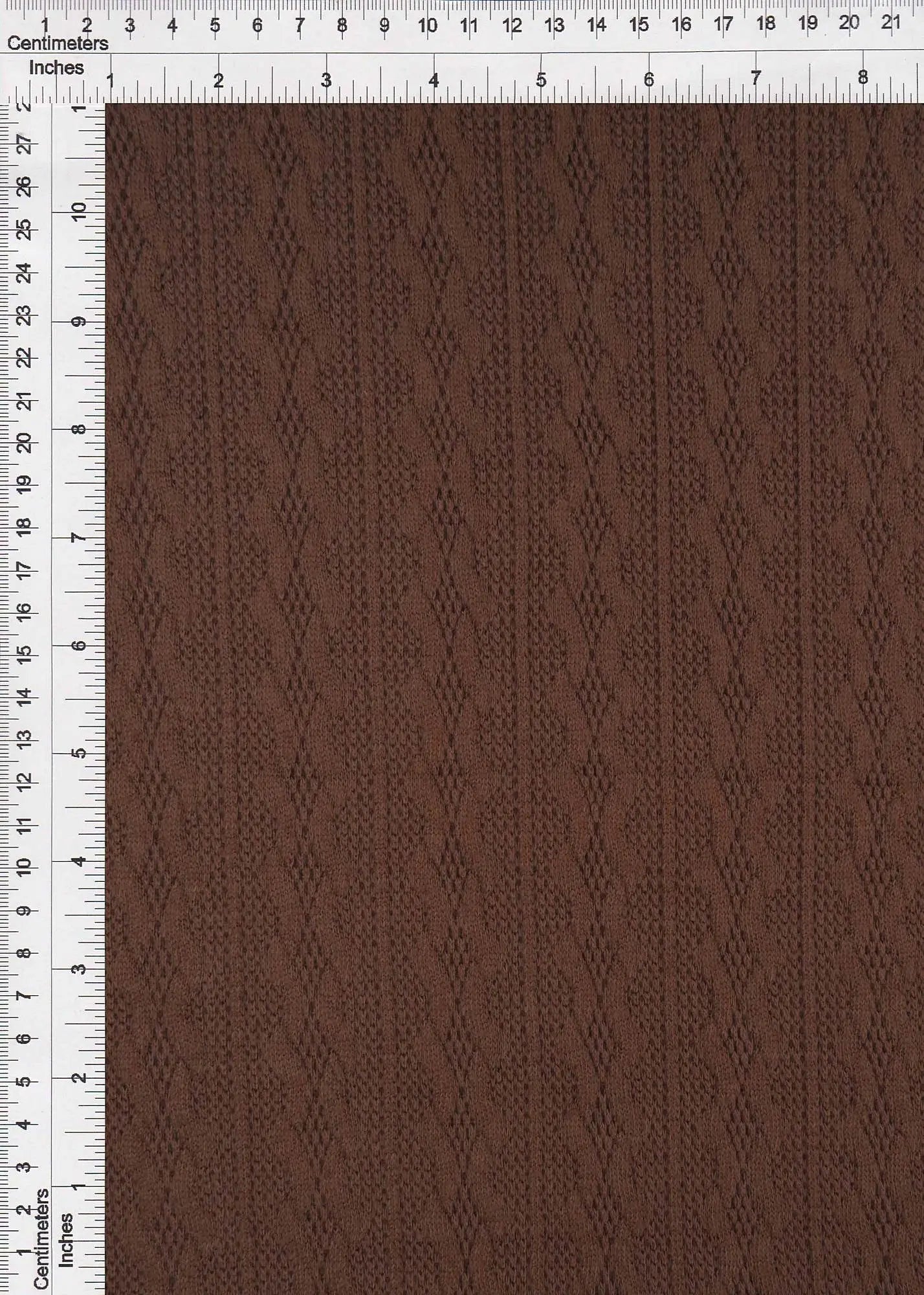 KNT4422 BROWN BOTTOMS BROWN CAMI DRESS JACQUARD KNIT NO-PRINT OUTERWEAR POLYESTER SOLID SPANDEX STRETCH SWEATER TUNICS