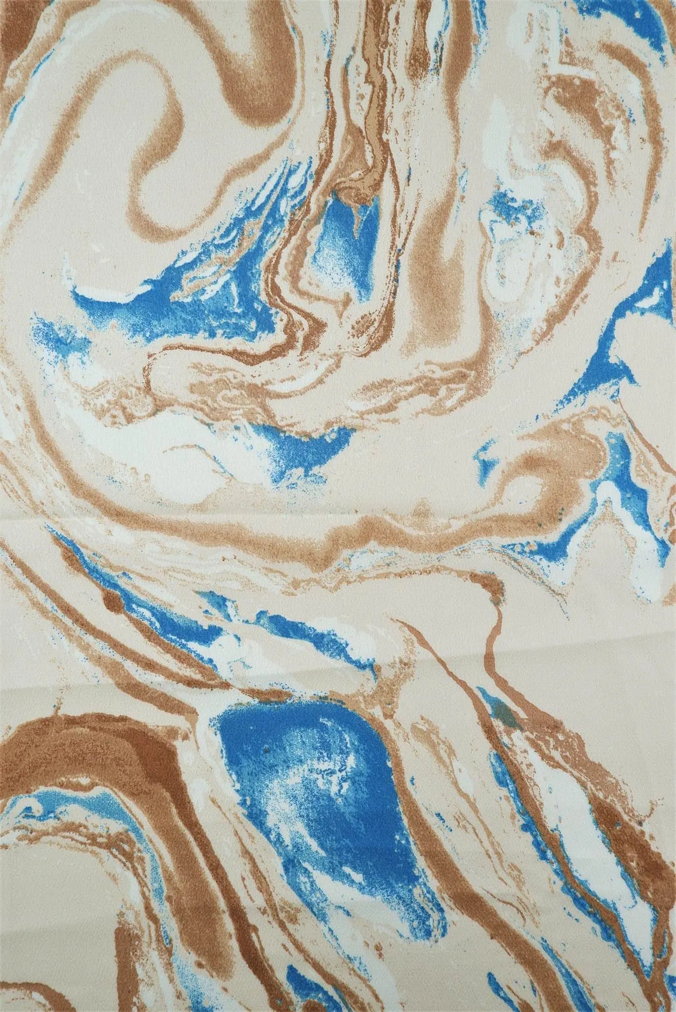 Bubble Satin Marble Print Fabric - POP4427-MS10015