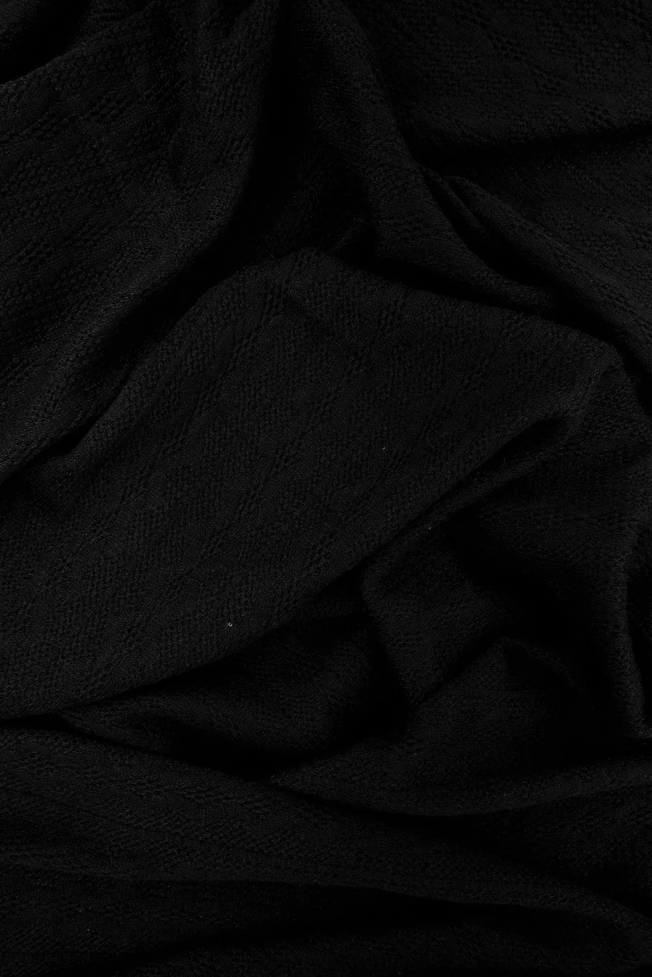 KNT4422 BLACK BLACK BOTTOMS CAMI DRESS JACQUARD KNIT NO-PRINT OUTERWEAR POLYESTER SOLID SPANDEX STRETCH SWEATER TUNICS