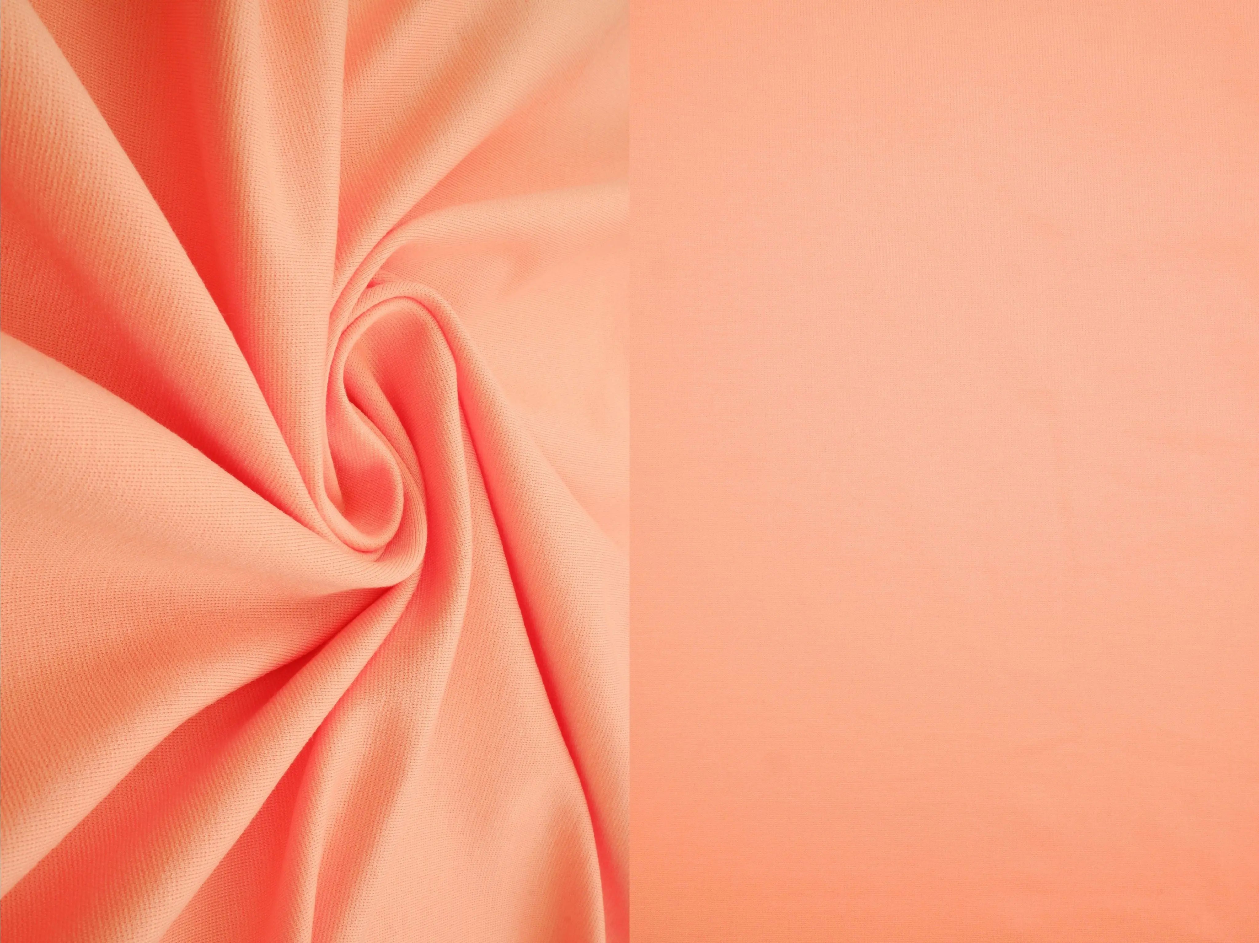 Rayon Nylon Solid Stretch Knit Fabric - KNT3136
