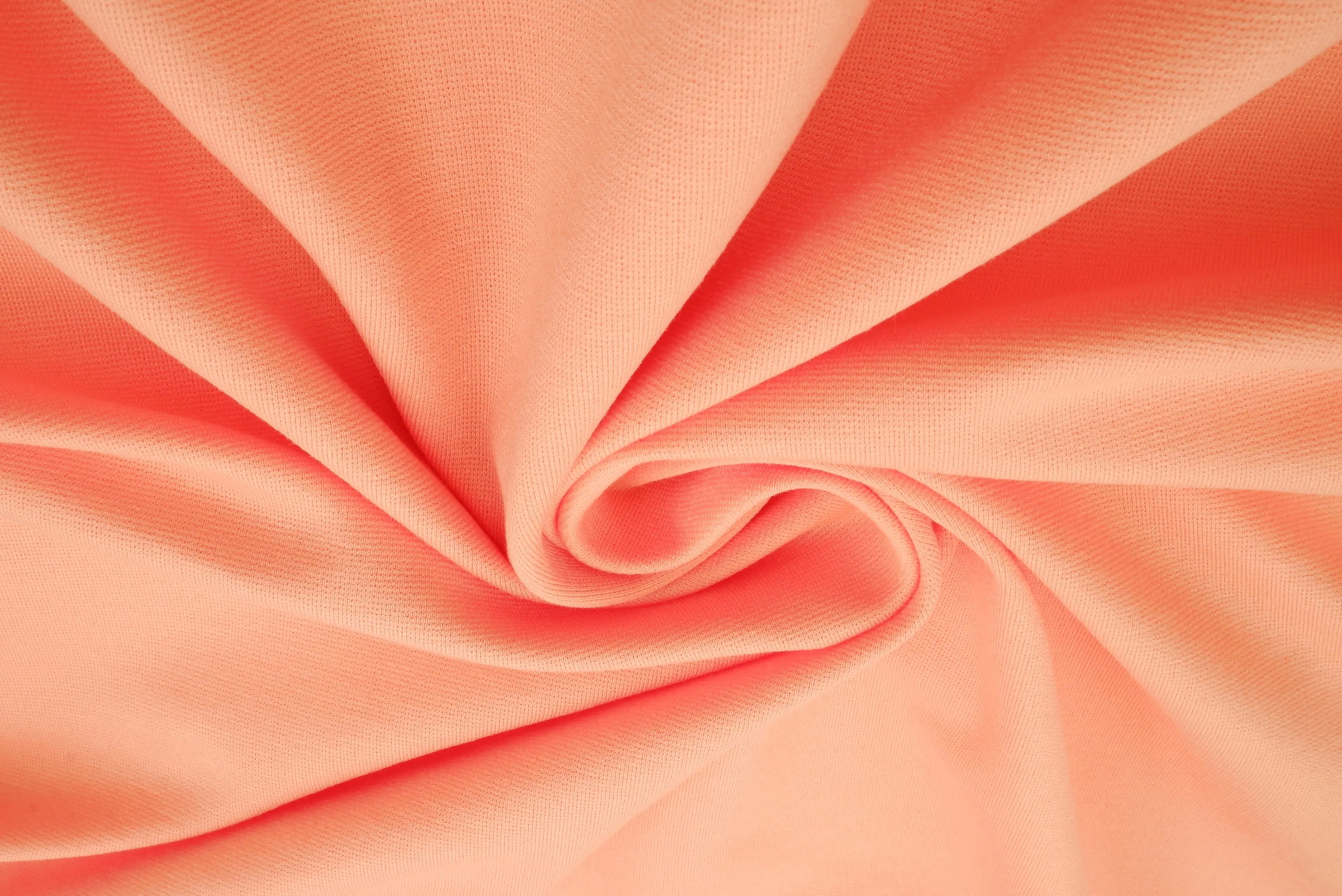 Rayon Nylon Solid Stretch Knit Fabric - KNT3136