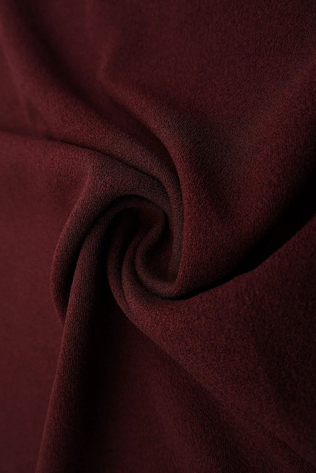 TECH-3311 BURGUNDY BODYSUIT BOTTOMS CAMI CREPON DRESS KNIT NO-PRINT PANTS POLYESTER RED SKIRTS SOLID SPANDEX SUBLIMATION TECHNO CREPE TOPS TUNICS