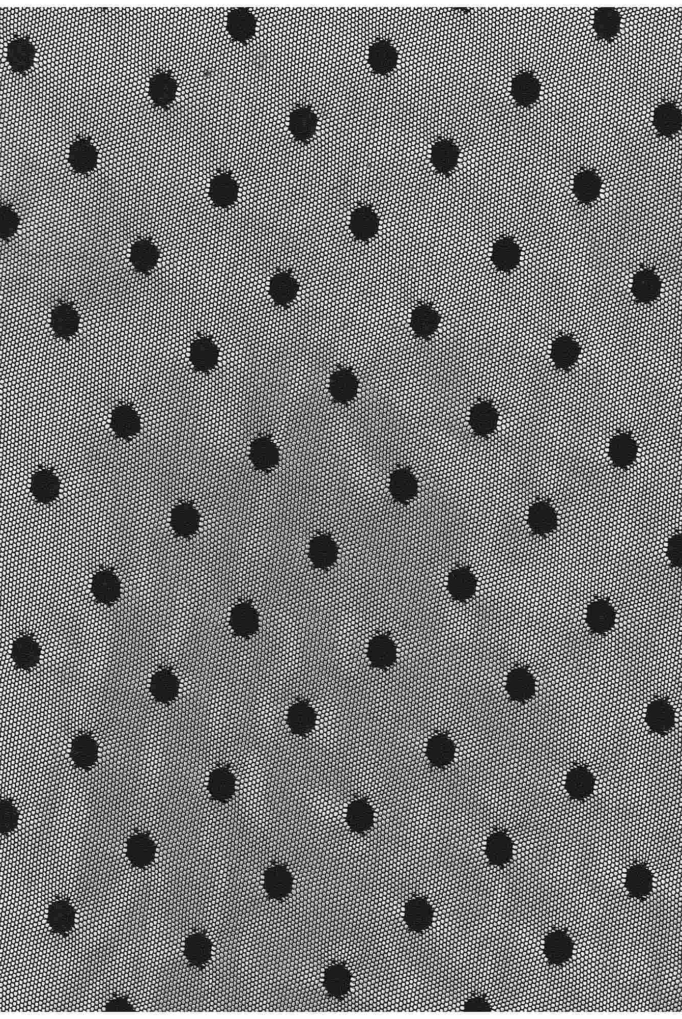 Polka Dot Mesh Stretch Fabric - MESH-3698