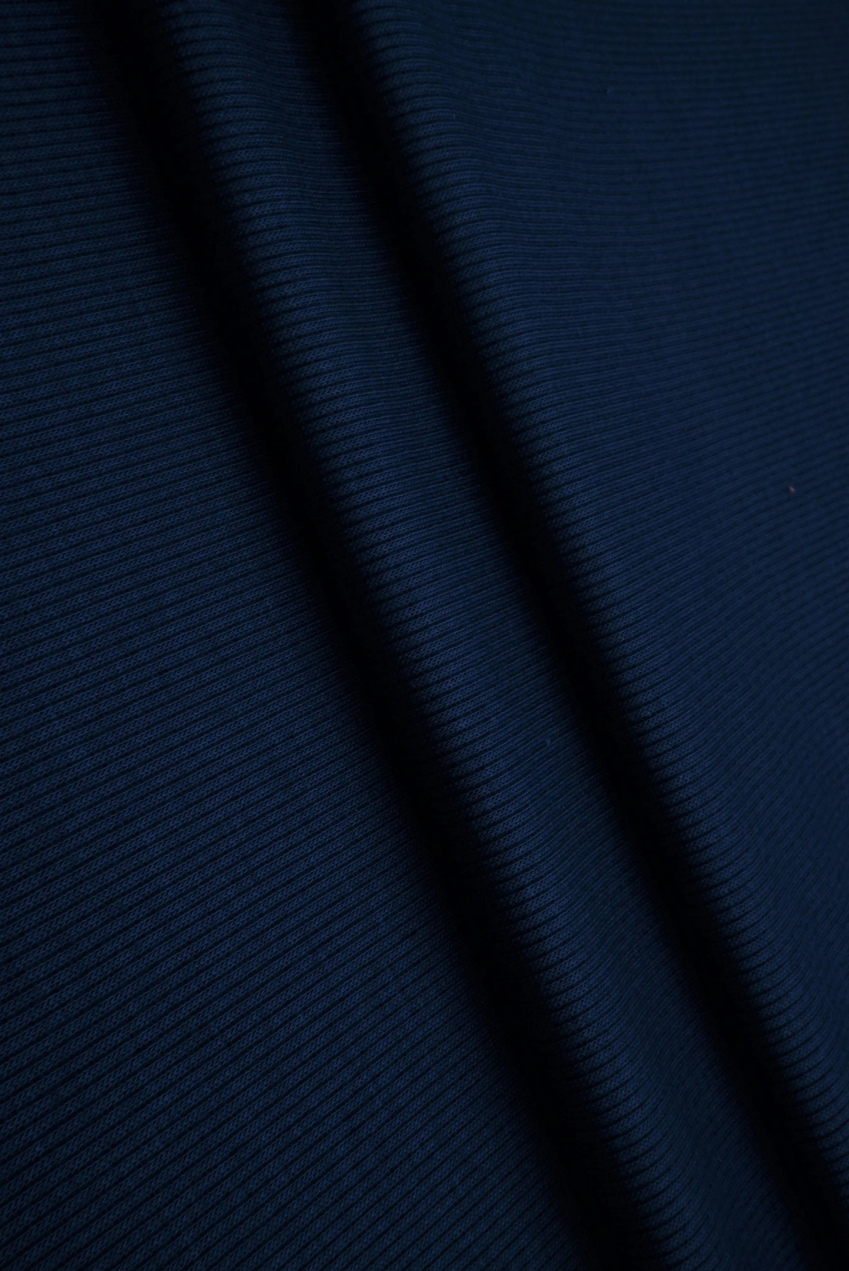 Rib Solid Stretch Knit Fabric - KNT3895